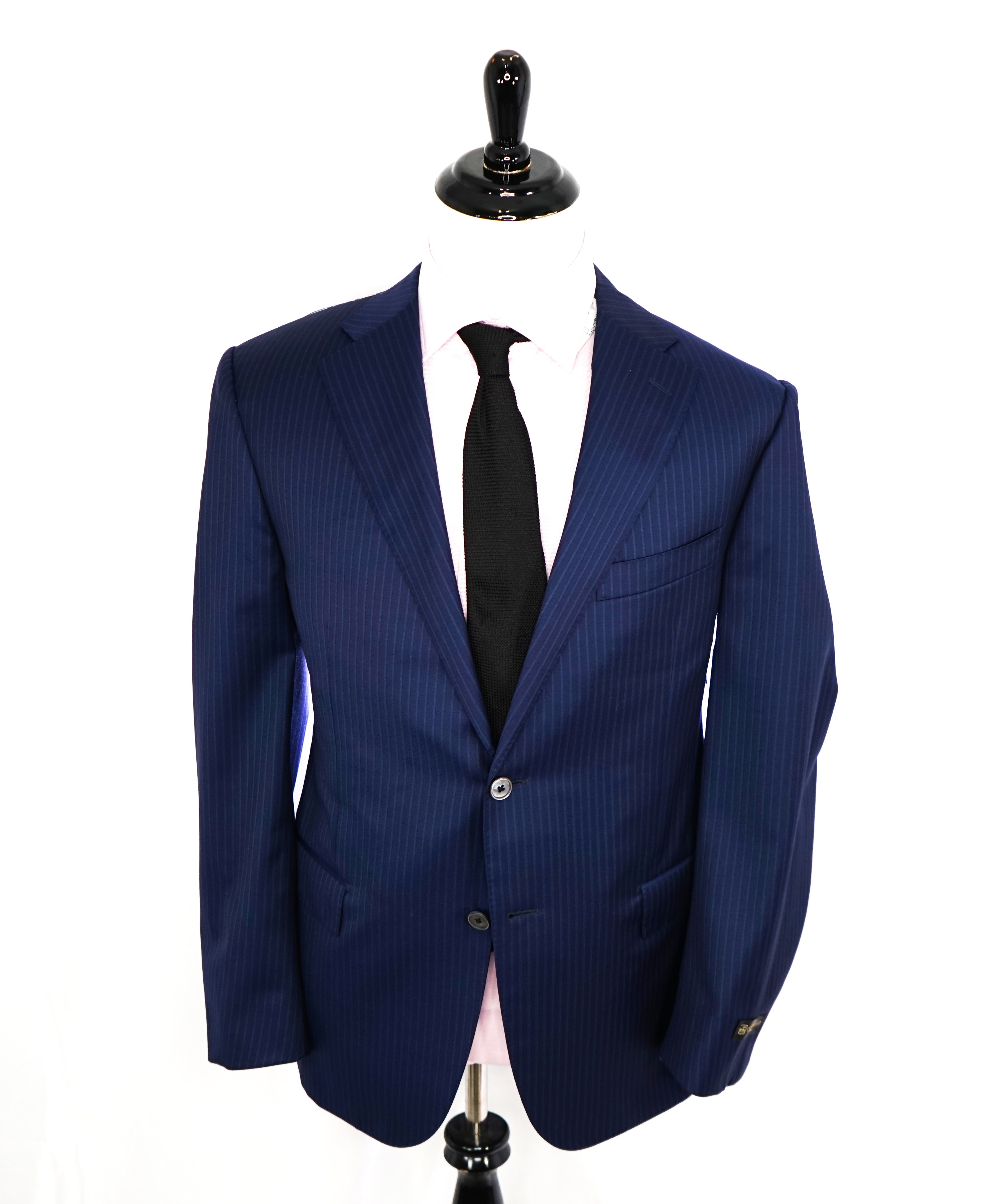 CORNELIANI - Bold Blue MOP Button "Super Fine 18,25 Microns" Suit - 44R