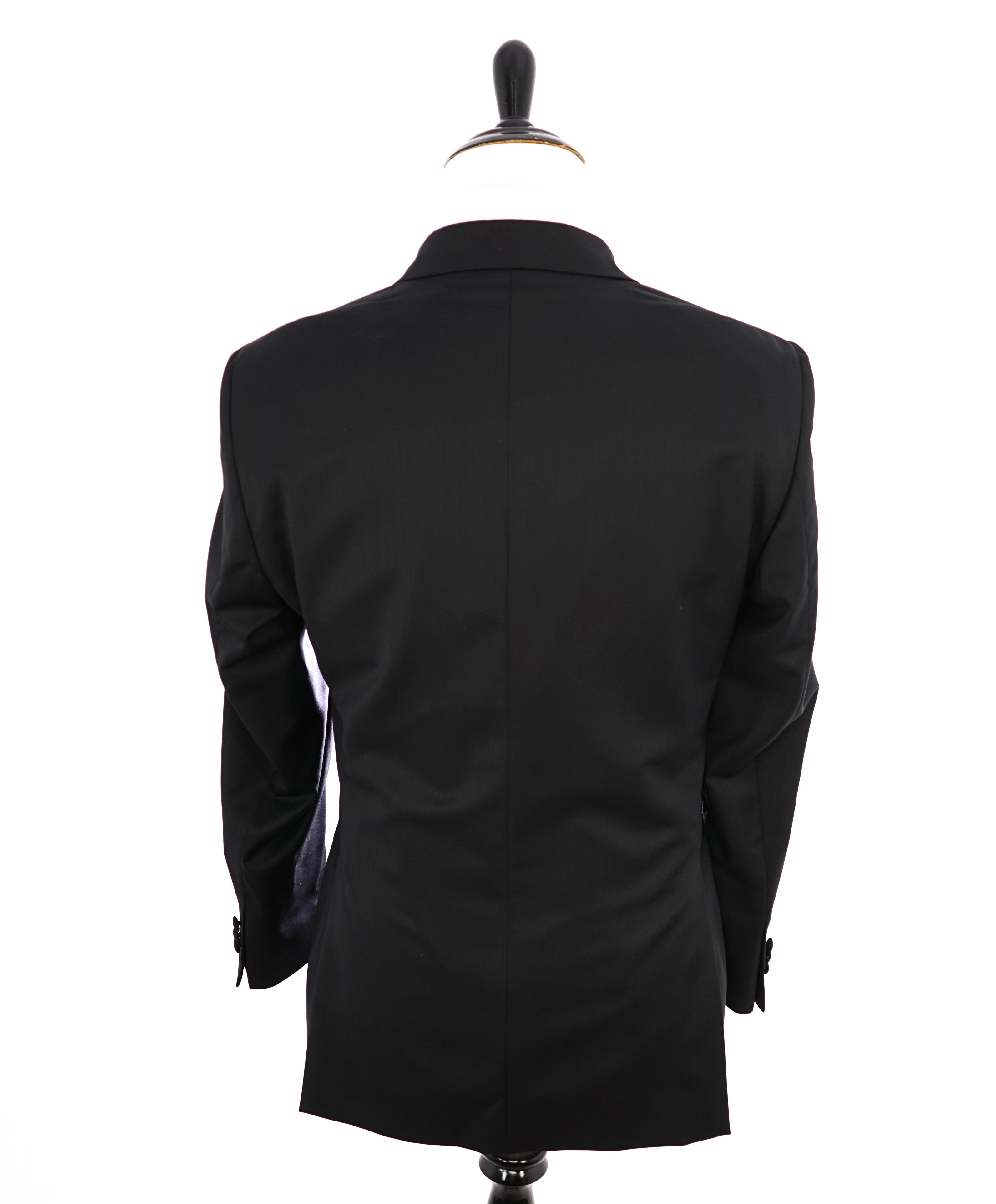 ERMENEGILDO ZEGNA - By SAKS FIFTH AVENUE "SILK" Black Tuxedo Suit - 44S