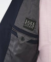 ERMENEGILDO ZEGNA - By SAKS FIFTH AVENUE "Classic" SILK BLEND Navy Suit - 42R