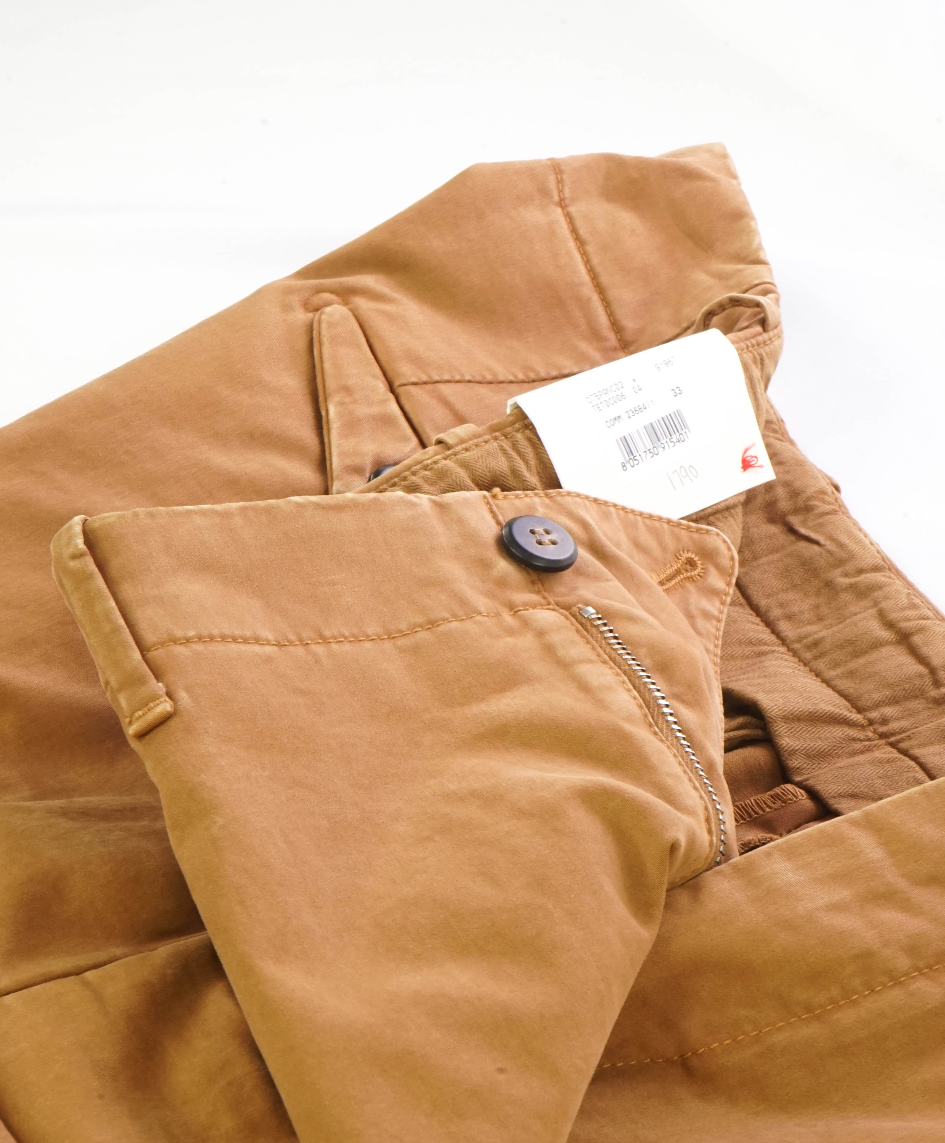 ELEVENTY - "Rust" Unique Chino Casual/Slim Pants- 33W