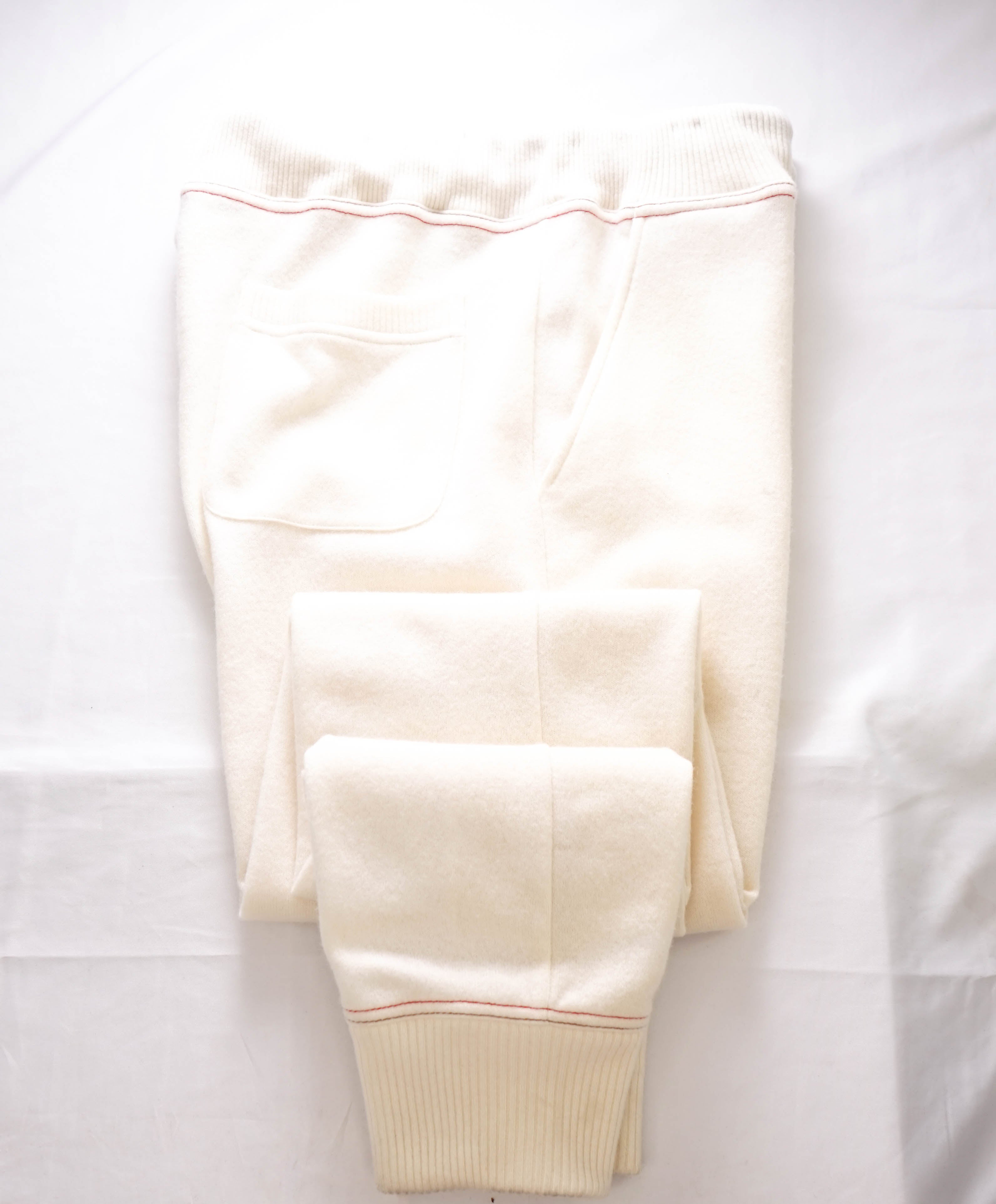 $1,095 ELEVENTY - Ivory CASHMERE / WOOL Blend Jogger Sweat Pants - M