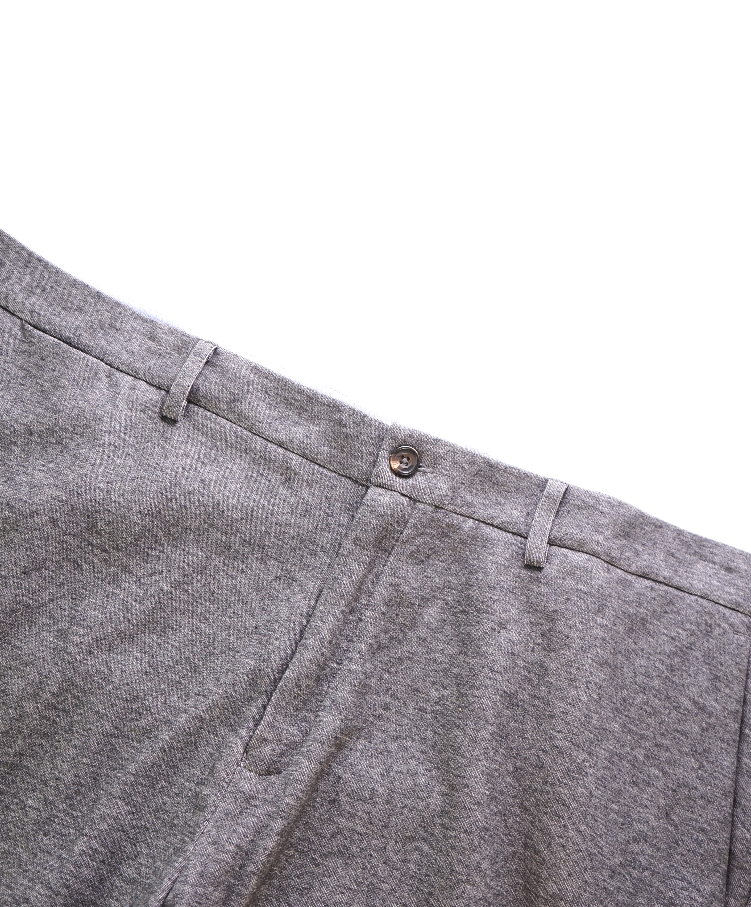 SAKS FIFTH AVE - Performance Blend Athleisure GRAY Melange Dress Pants - 39W XL