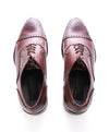 TO BOOT NEW YORK - "CAPOTE" Brown Brogue Cap-Toe Oxfords - 8