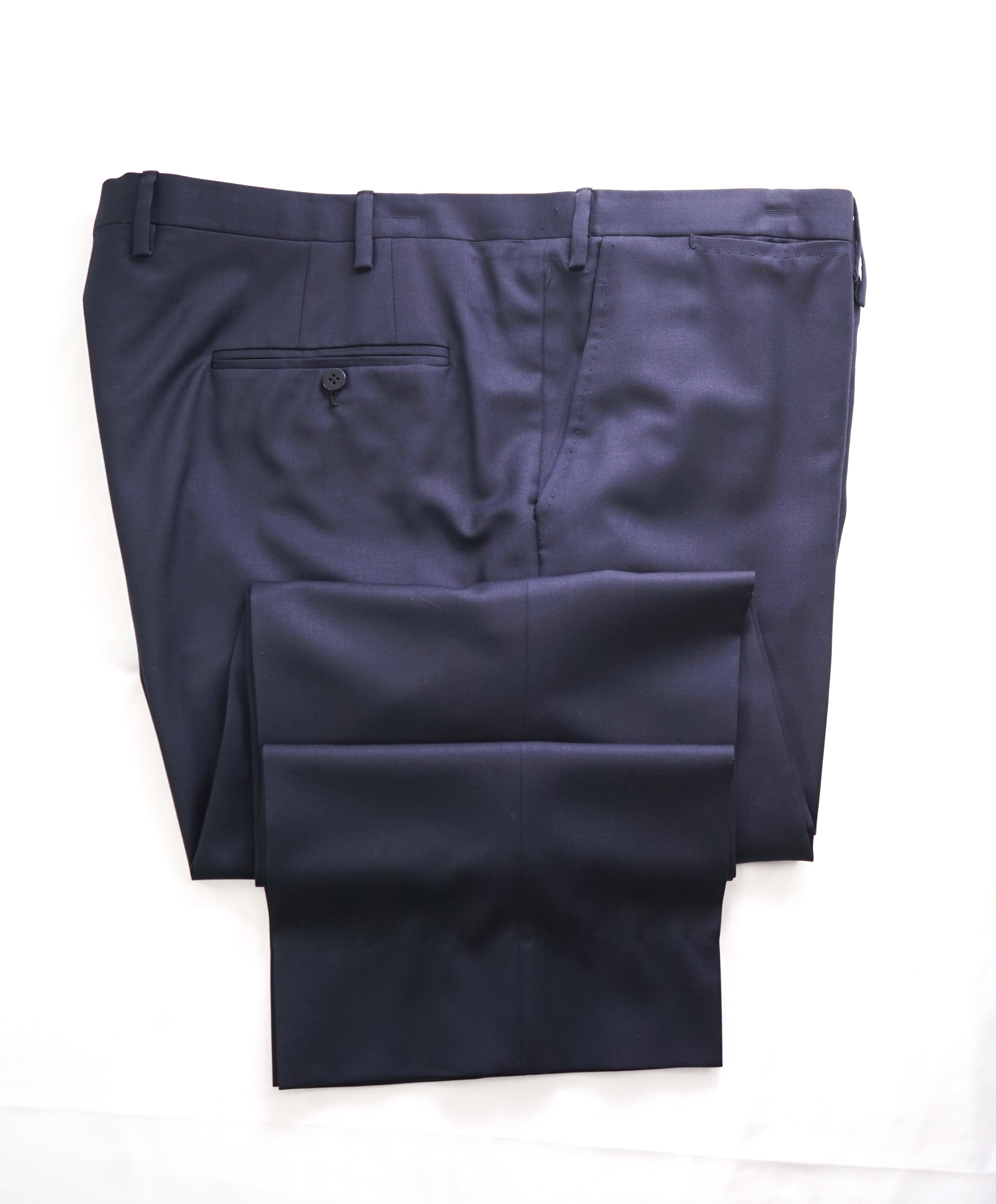 KITON - PREMIUM Solid Navy *Closet Staple* Dress Pants - 44W (62EU)