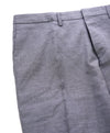 HUGO BOSS - Charcoal MicroSrtripe “Inwood2/Winfield2” Flat Front Dress Pants - 33W
