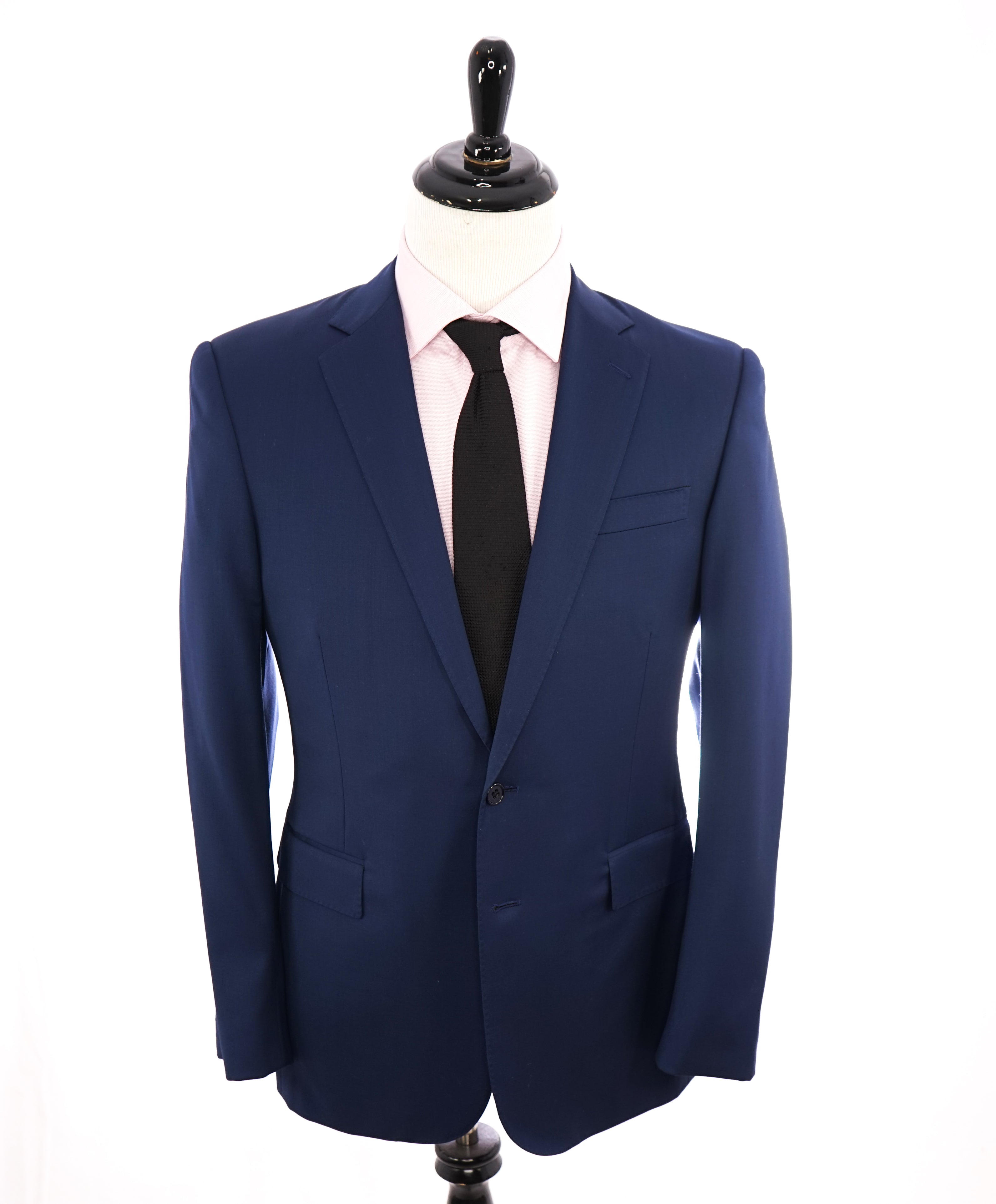 RALPH LAUREN PURPLE LABEL - Cobalt Bold Blue “ANTHONY SERGE” Suit - 40R