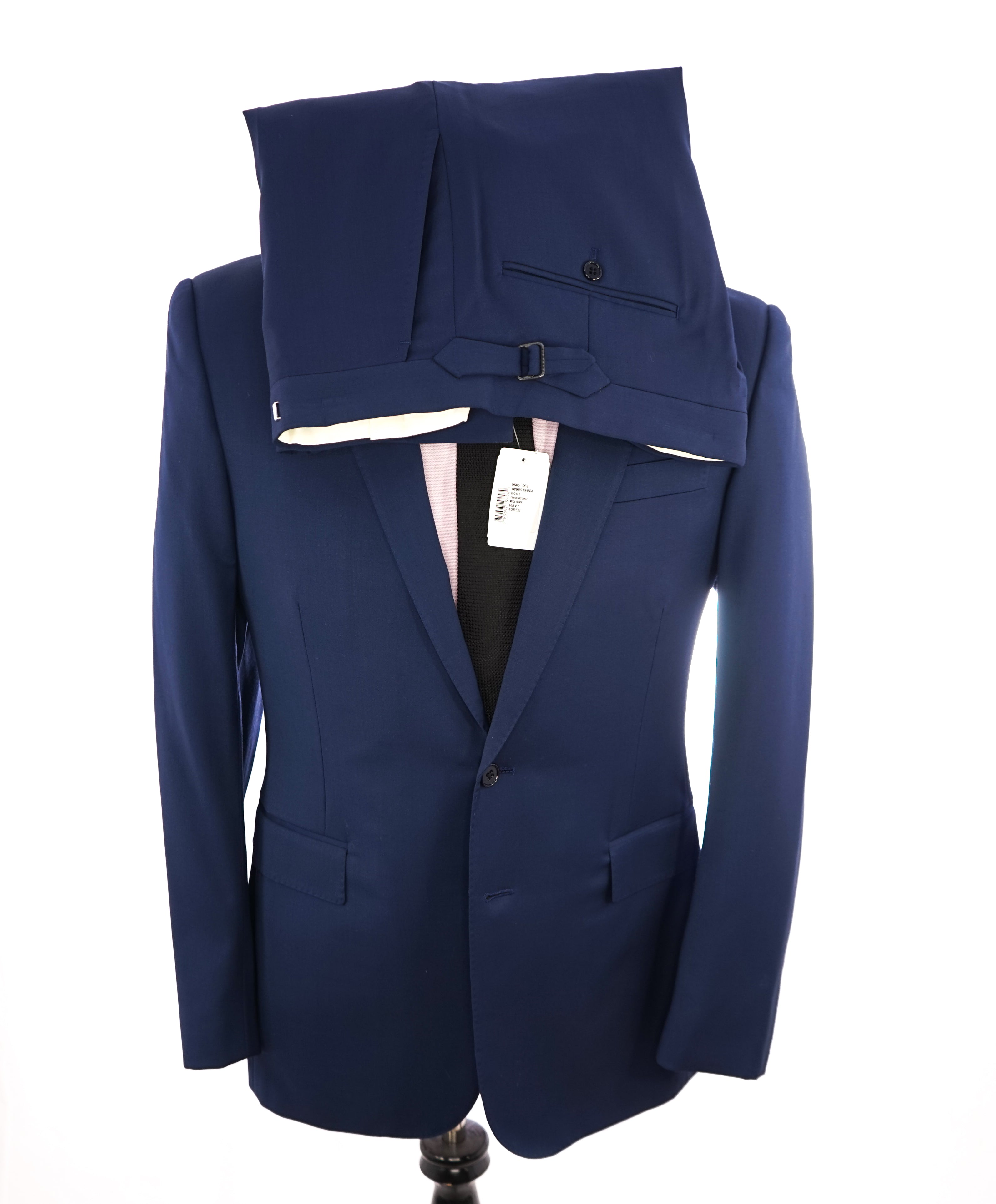 RALPH LAUREN PURPLE LABEL - Cobalt Bold Blue “ANTHONY SERGE” Suit - 40R