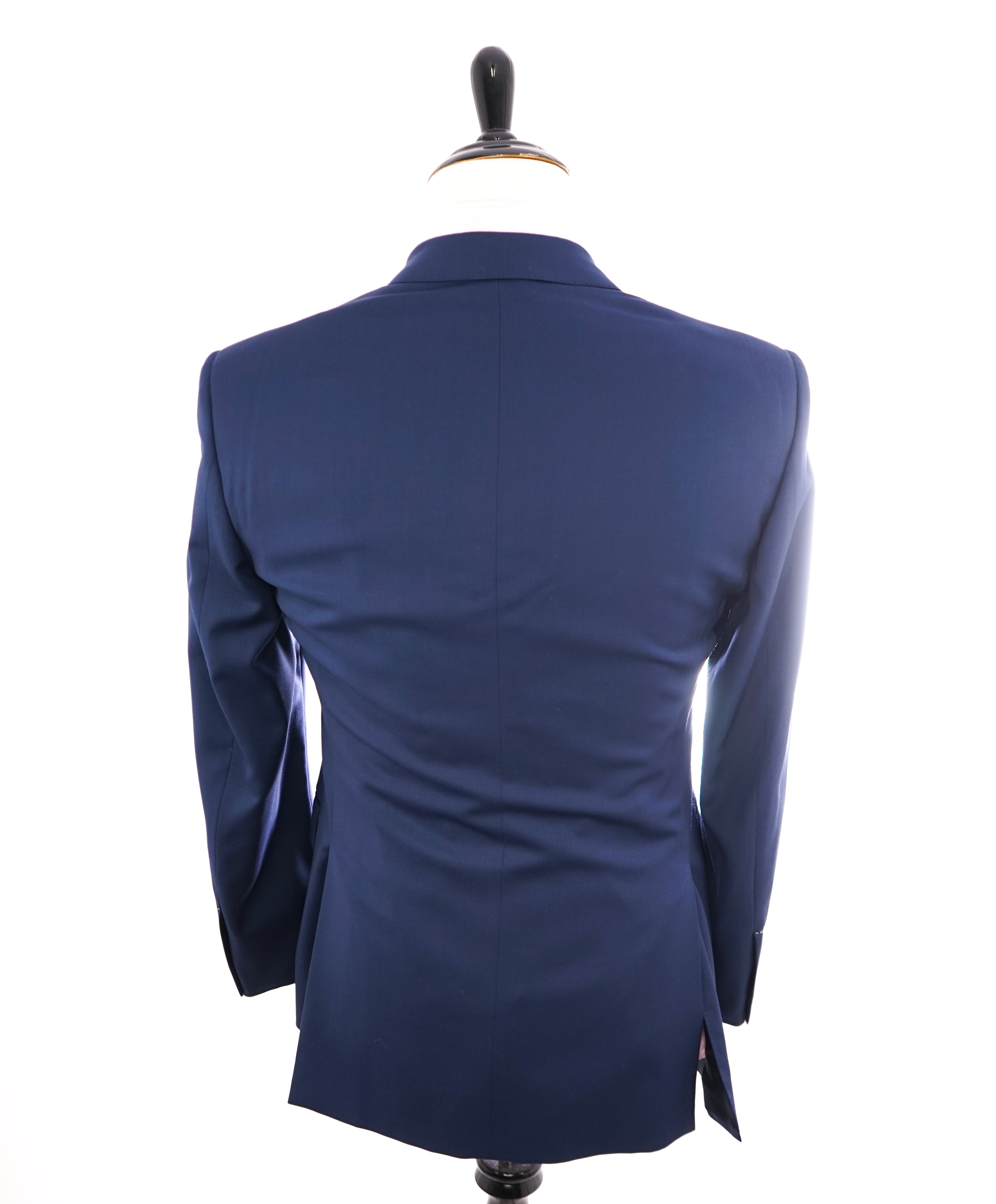 RALPH LAUREN PURPLE LABEL - Cobalt Bold Blue “ANTHONY SERGE” Suit - 40R