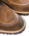 $795 ELEVENTY - Brown Monk Strap Loafers Distressed Brown Suede - 8 US (41EU)