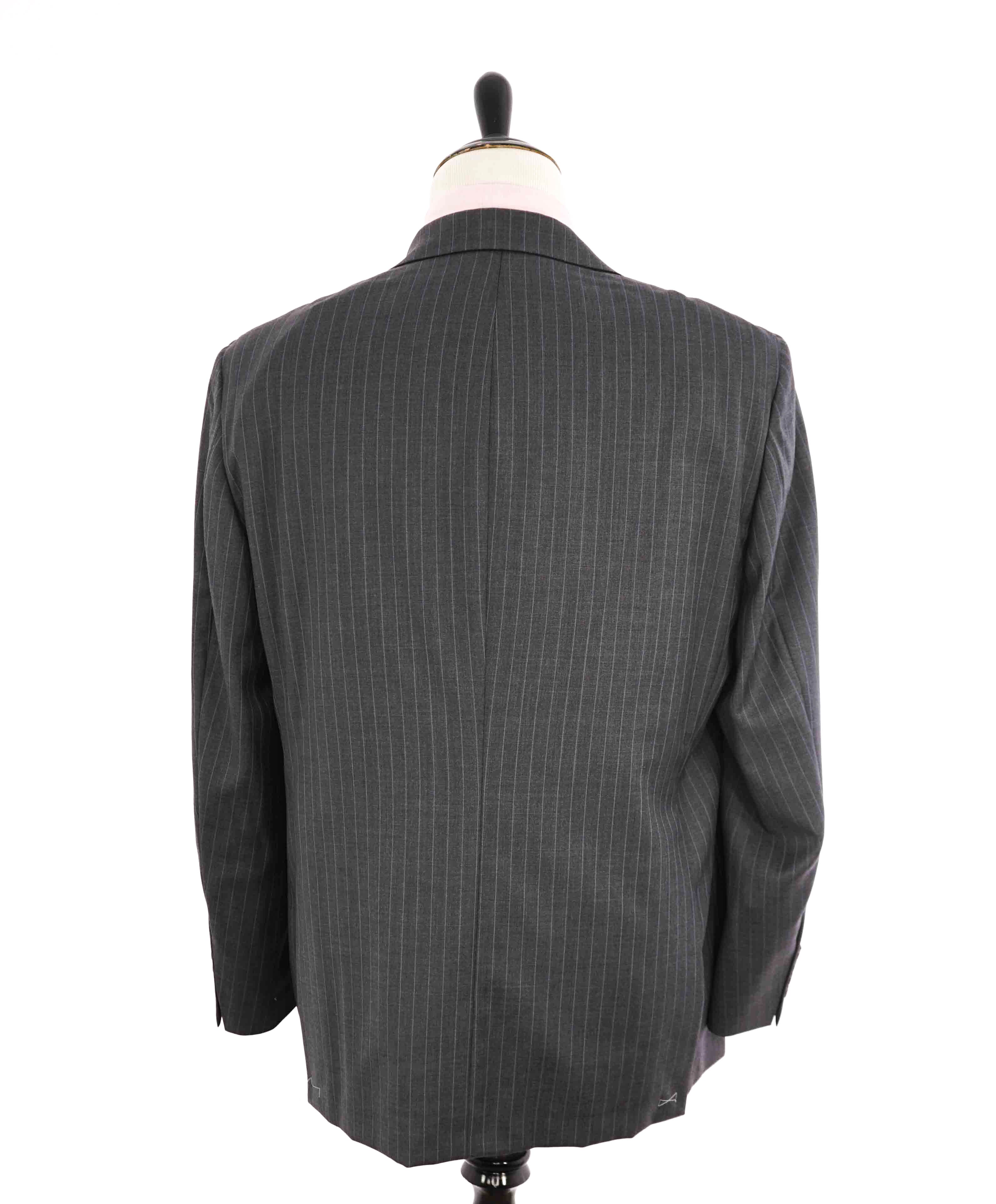 $1,295 HICKEY FREEMAN - Gray Blue Textured "Milburn ii" Blazer - 46R