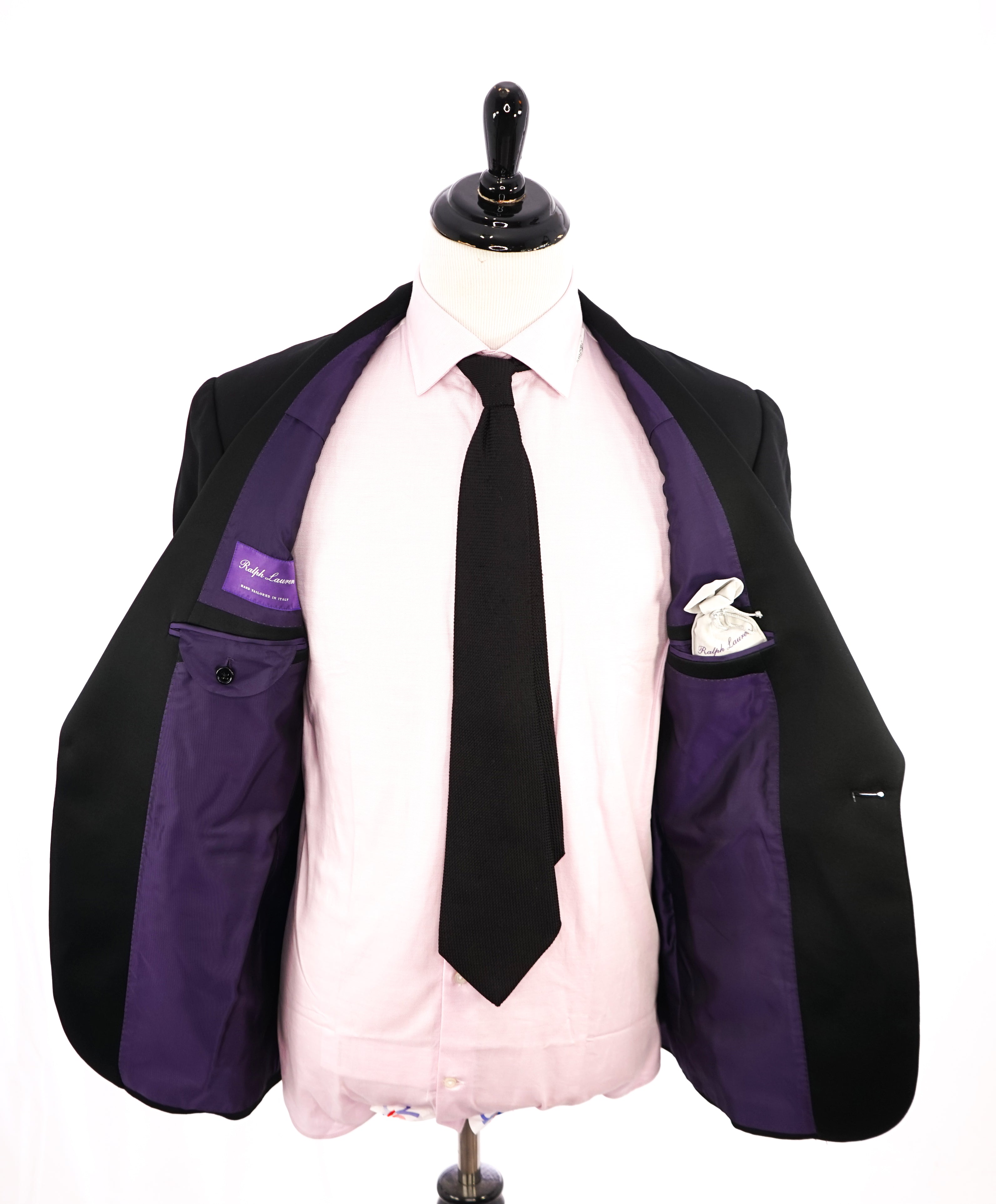 RALPH LAUREN PURPLE LABEL - Gregory HANDMADE Shawl Tuxedo - 42R 37W