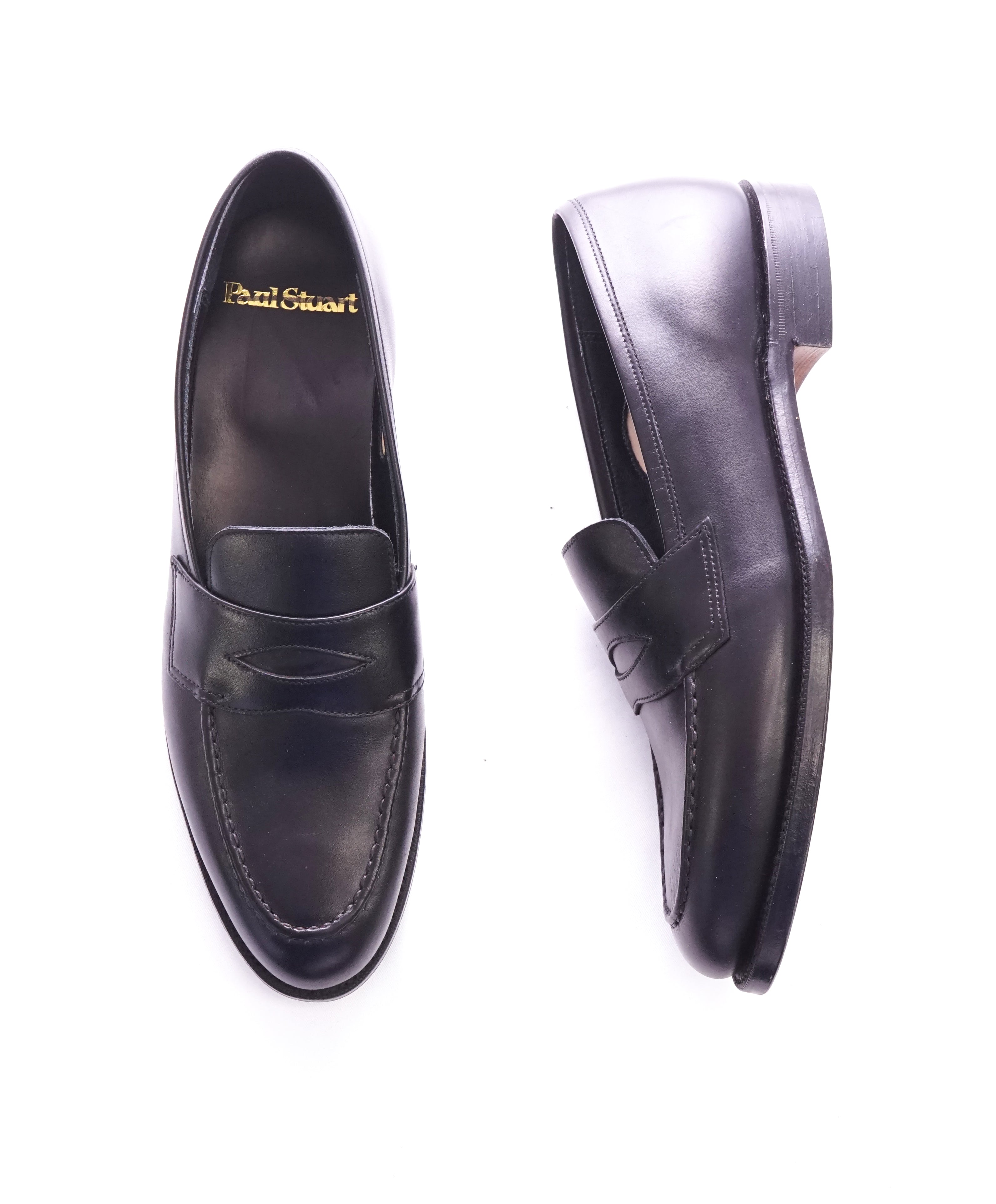 PAUL STUART by EDWARD GREEN - "Piccadilly" Leather Loafers UK Made - 9.5B