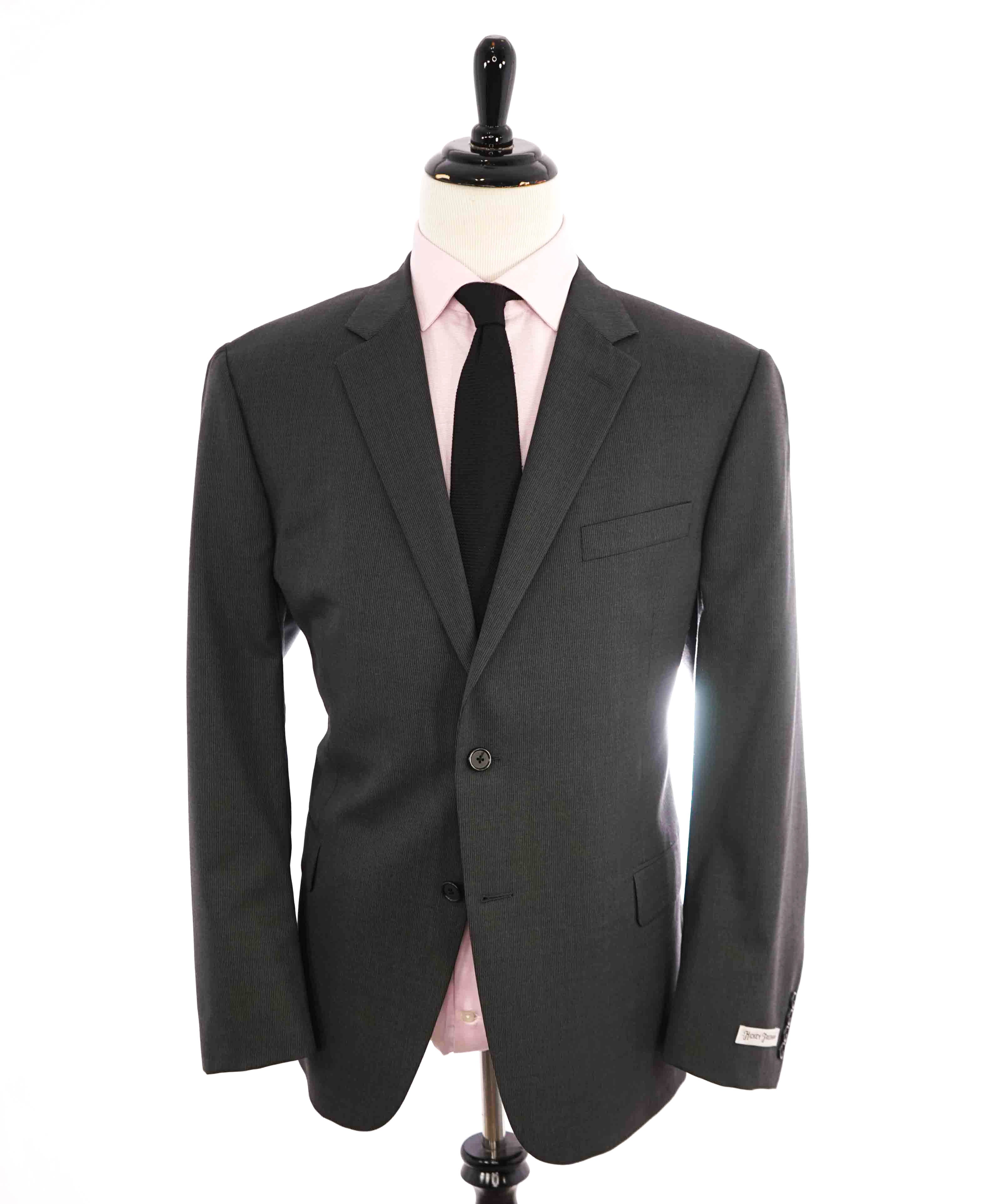 HICKEY FREEMAN - Gray Textured Wool Blazer "Milburn ii" - 48R