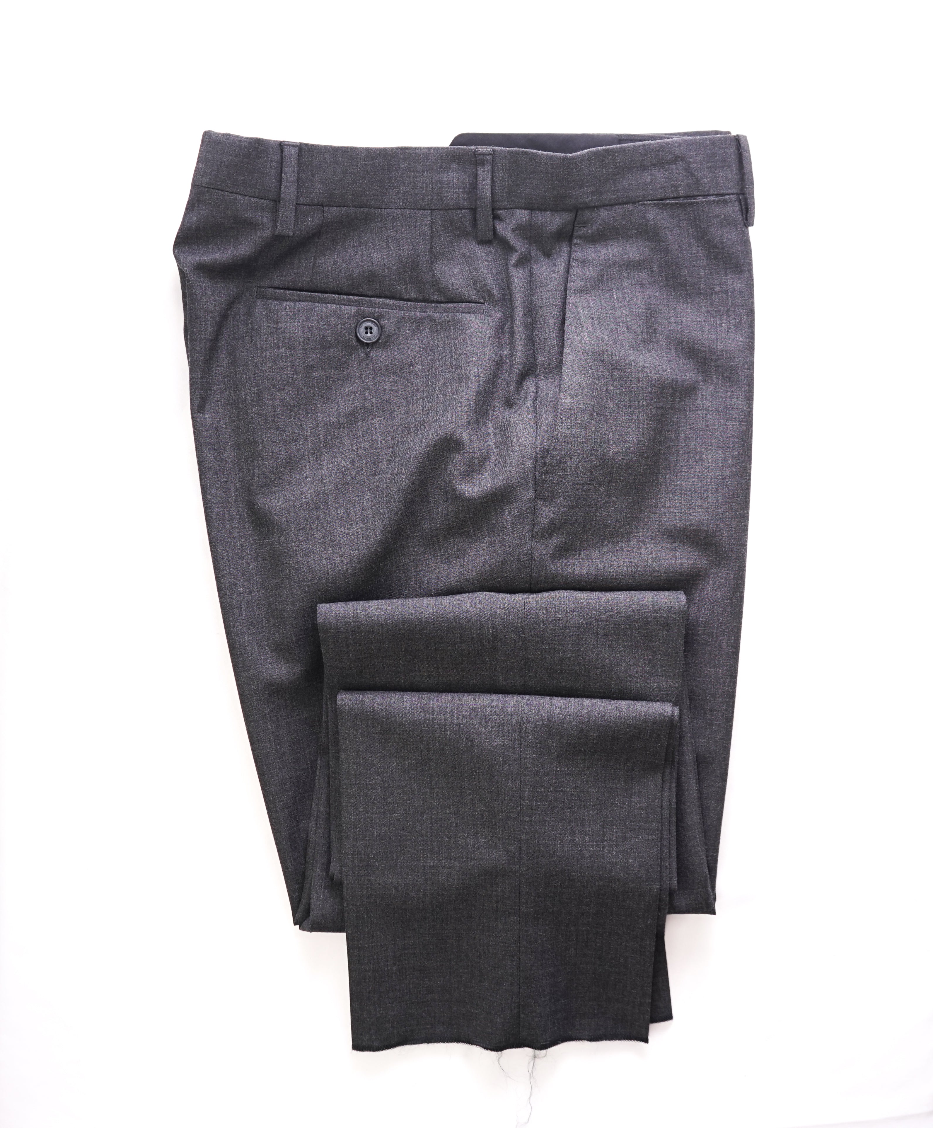 BURBERRY LONDON - Made in Italy Gray Flat Front Dress Pants - 32W