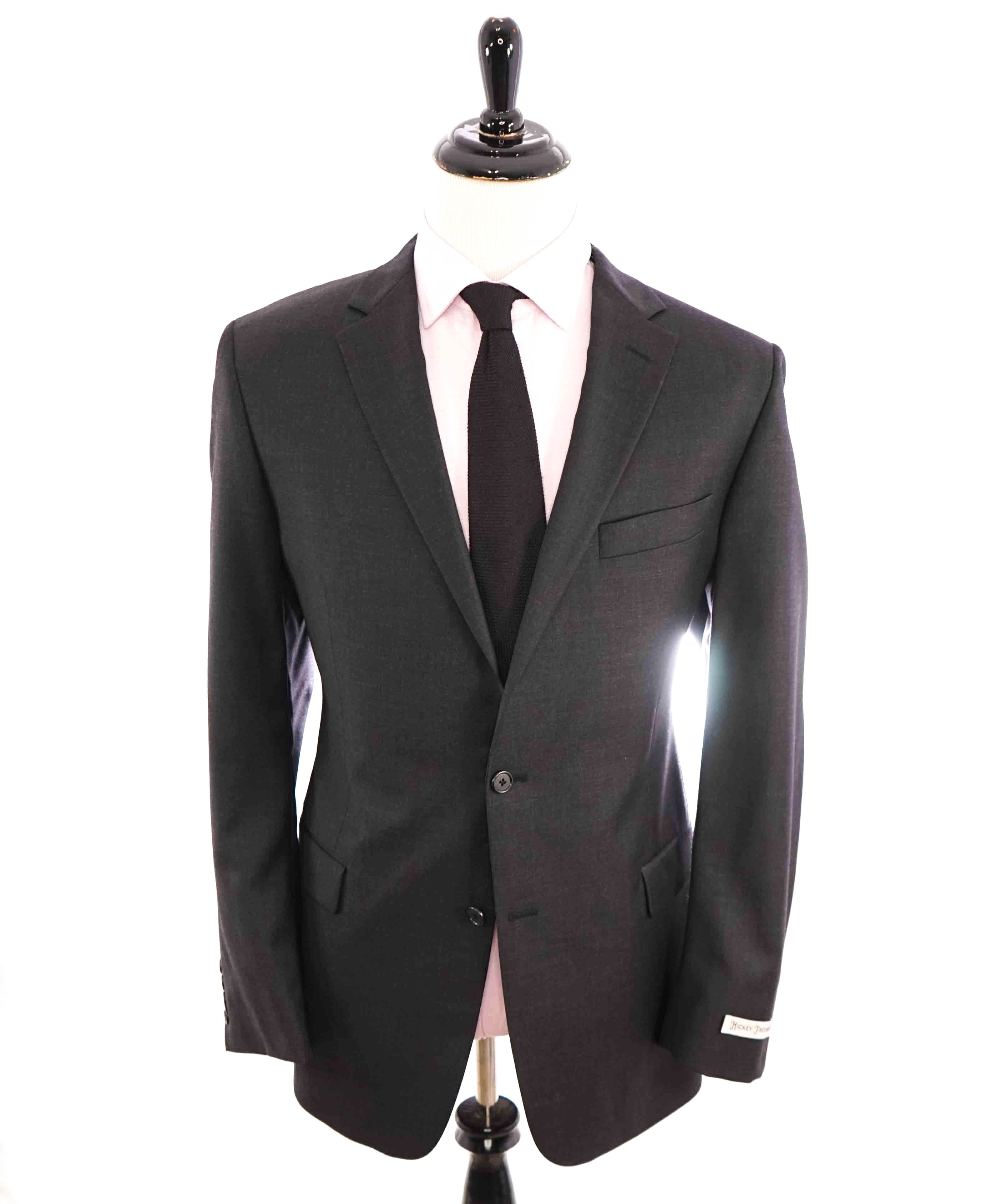 $1,295 HICKEY FREEMAN - *CLOSET STAPLE* Gray Wool Blazer "Milburn ii" - 44L