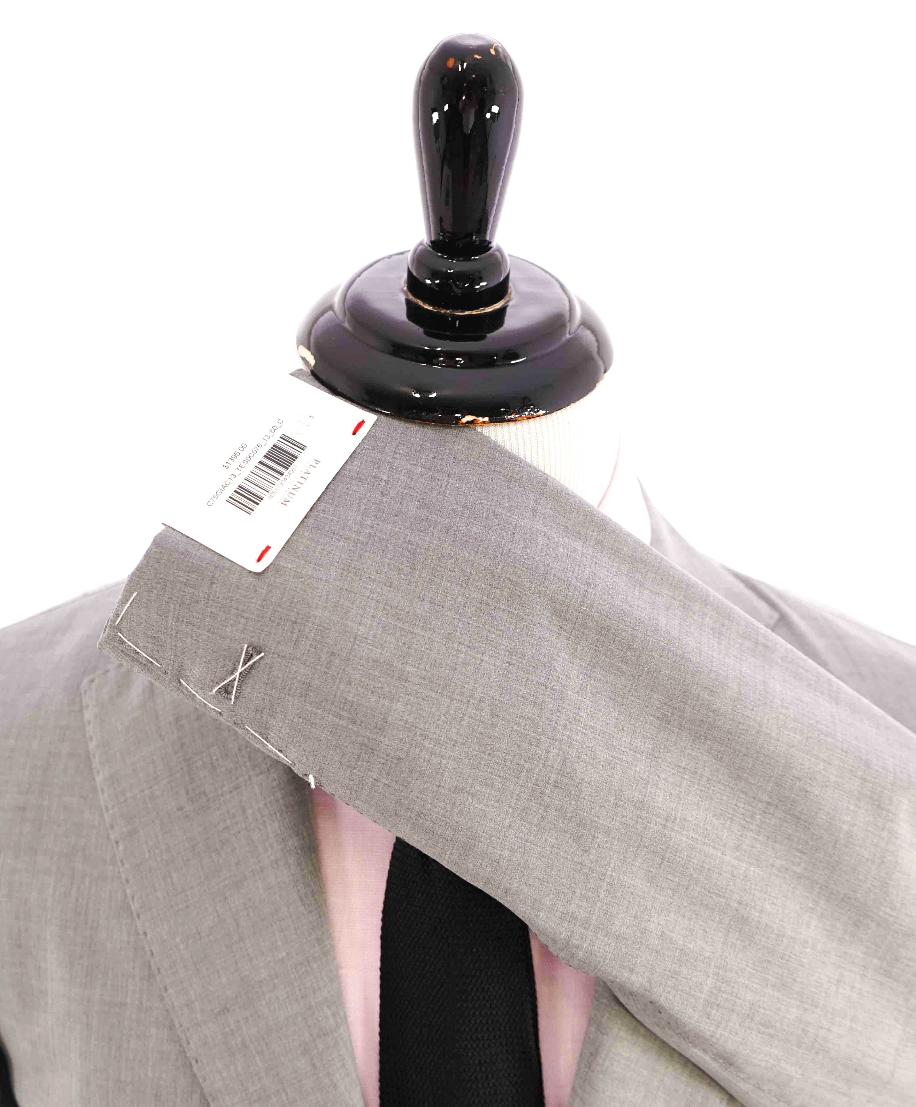 $1,695 ELEVENTY - By LORO PIANA Super 170's *LIGHTEST* Gray Blazer - 40 (50 EU)