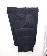 GIORGIO ARMANI - Navy Blue *Closet Staple* Flat Front Chino Dress Pants - 36W