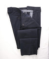 GIORGIO ARMANI - Navy Blue *Closet Staple* Flat Front Chino Dress Pants - 36W