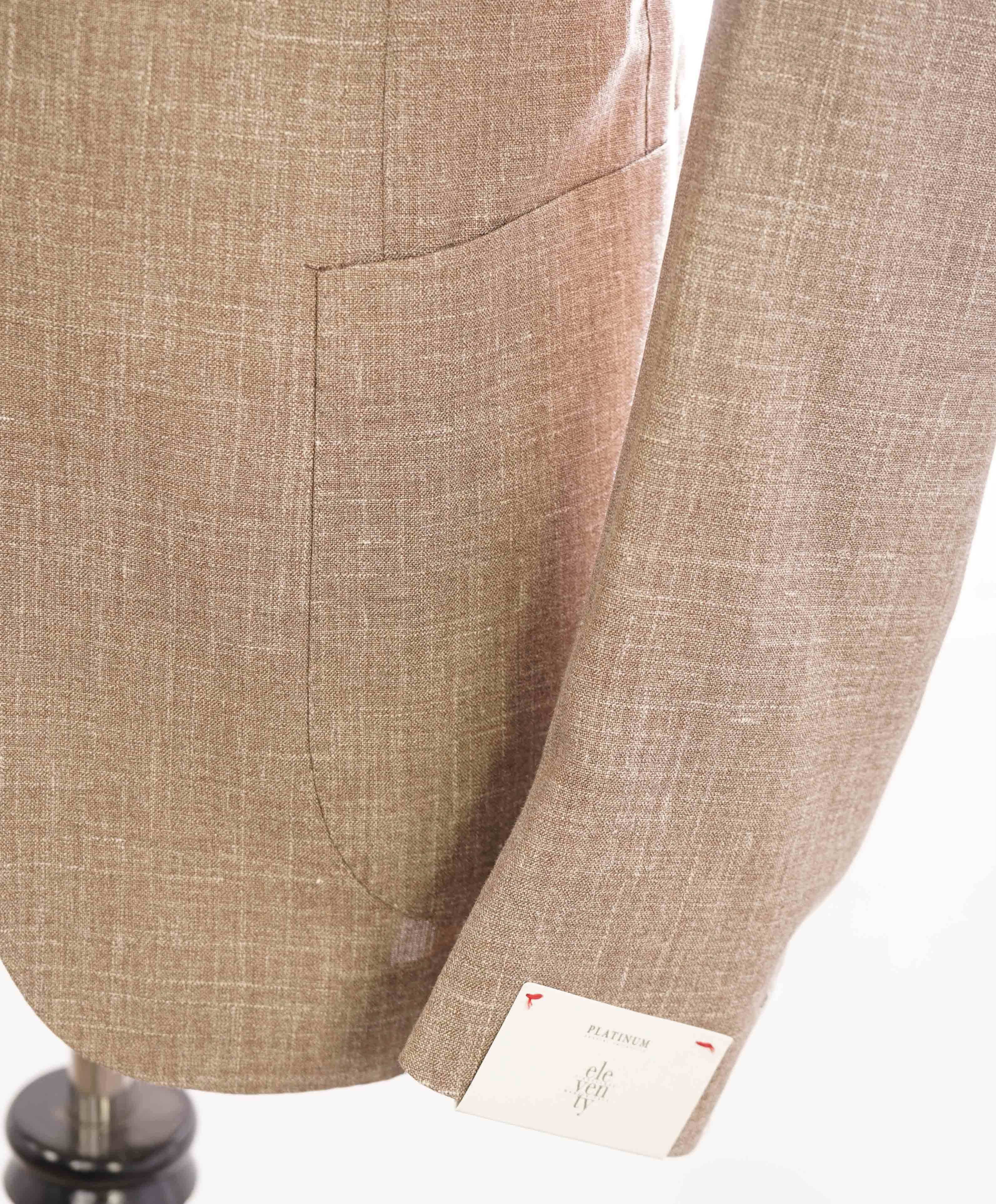 $1,695 ELEVENTY - LORO PIANA "SUMMERTIME" LINEN/SILK/WOOL Blazer - 42 (52 EU)