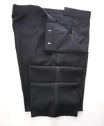 HUGO BOSS -  Black Tux Dinner Flat Front Dress Pants - 38W