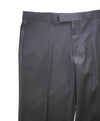 HUGO BOSS -  Black Tux Dinner Flat Front Dress Pants - 38W