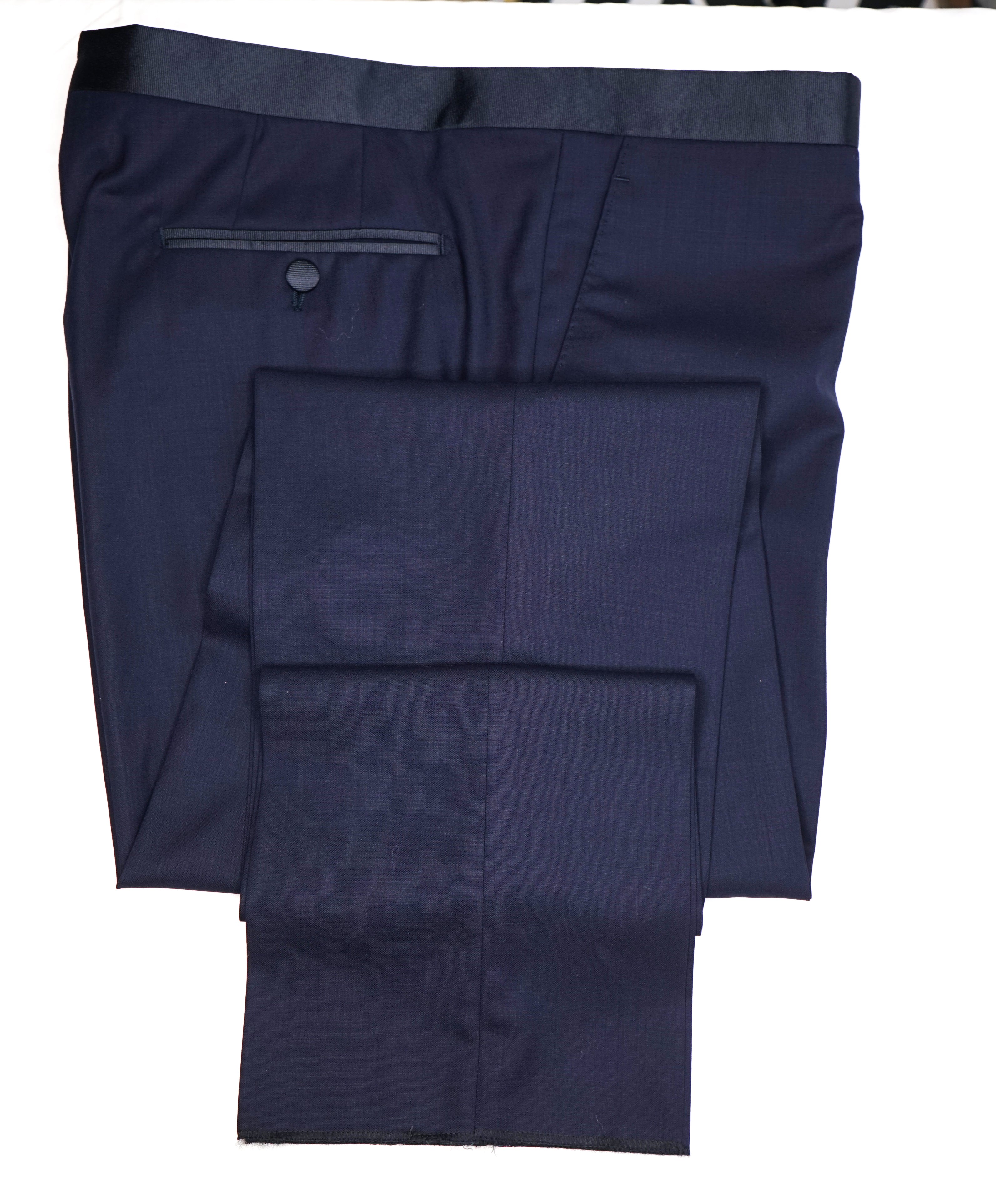 BOGLIOLI - Milano Deconstructed Navy Blue Tuxedo Suit- 42R