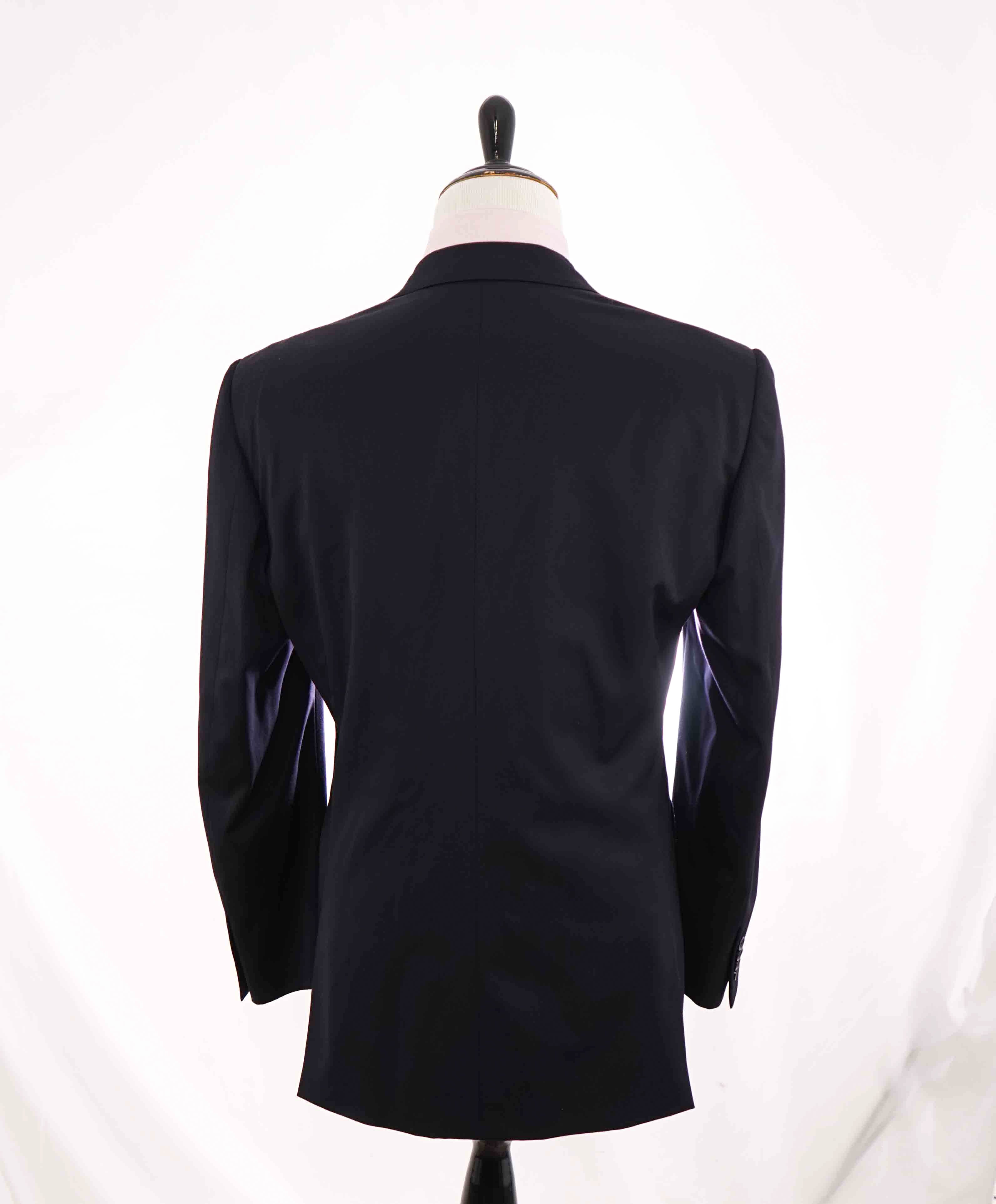 $1,595 RALPH LAUREN BLACK LABEL - *CLOSET STAPLE* Button Navy Blazer - 46L