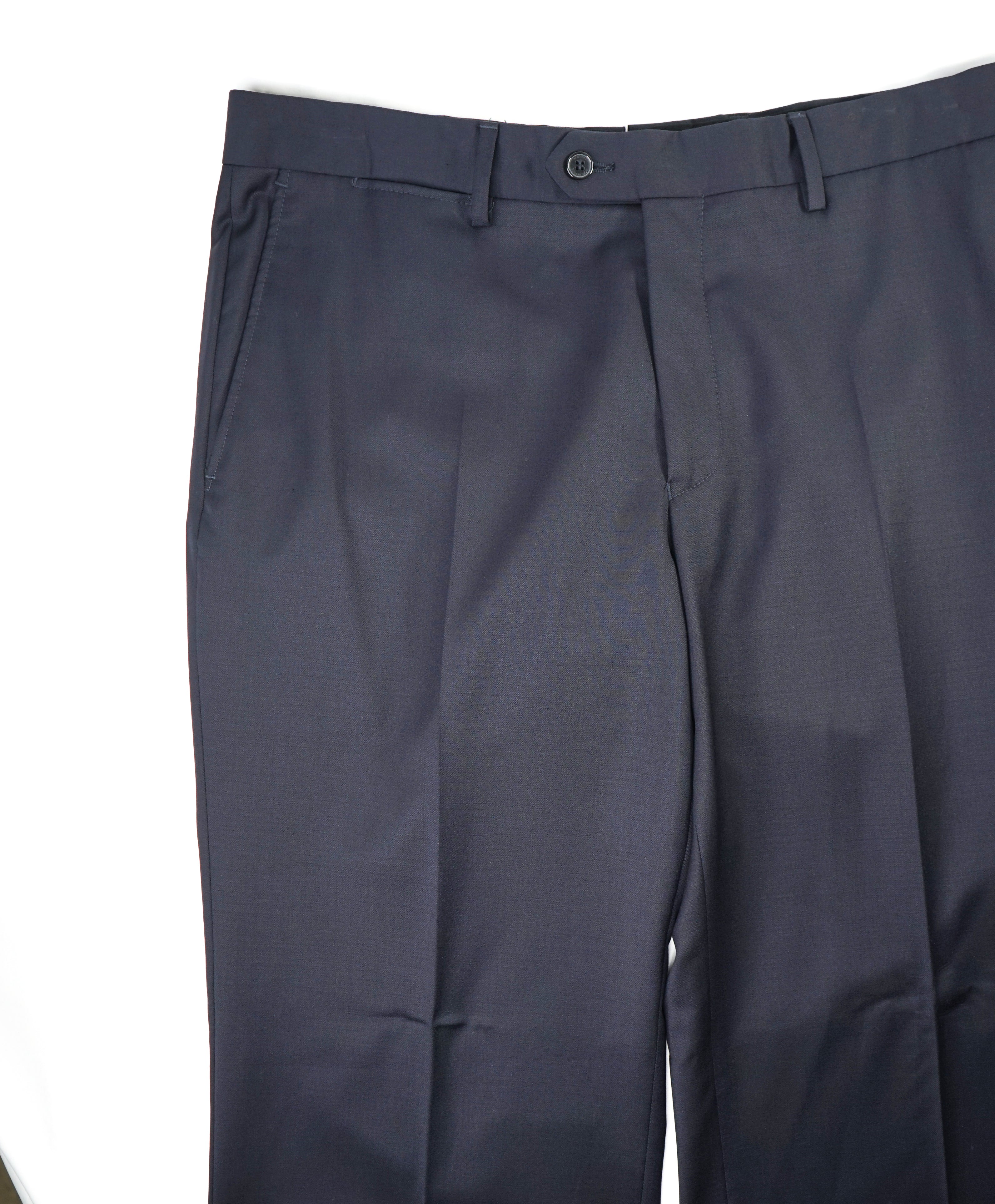 VERSACE COLLECTION - *CLOSET STAPLE* Navy Wool Dress Pants - 36W (52 EU)