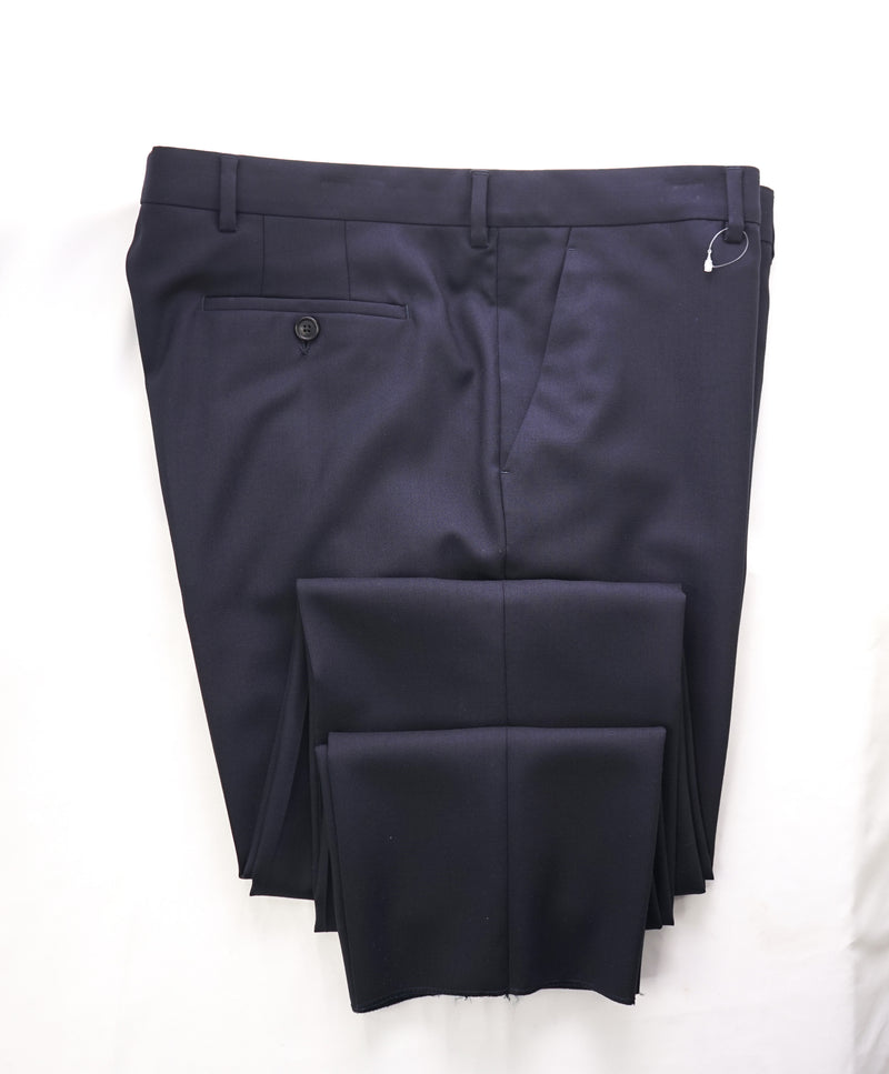 PAUL SMITH - Pure Wool Navy Blue *CLOSET STAPLE* Dress Pants - 38W (46R US)