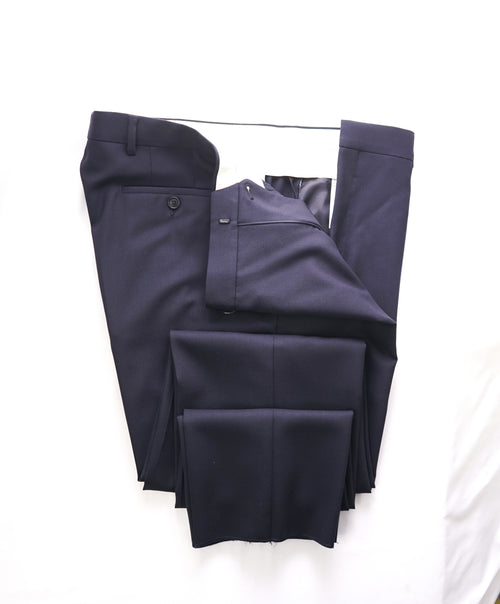 PAUL SMITH - Pure Wool Navy Blue *CLOSET STAPLE* Dress Pants - 38W (46R US)