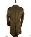 $2,000 ELEVENTY - Green/Gold CASHMERE/Wool Pilot/Aviator Overcoat - 40R (50EU)