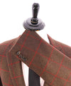 $8,450 BRIONI -"PURE CASHMERE" PATCH POCKET Windowpane Blazer - 46L