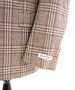 HICKEY FREEMAN - CASHMERE Blend Prince of Wales Check Blazer - 48R