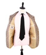 HICKEY FREEMAN - CASHMERE Blend Prince of Wales Check Blazer - 48R