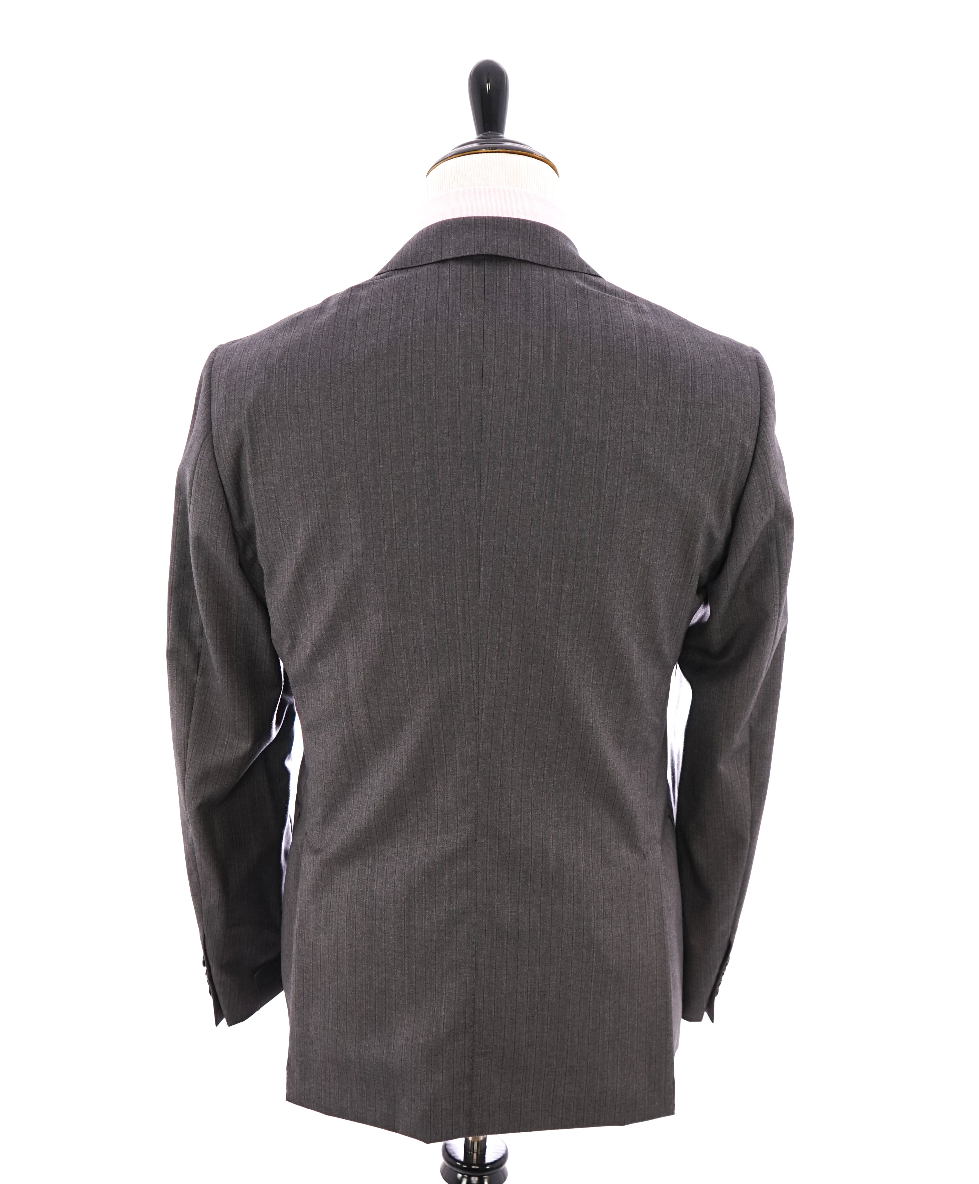 PAL ZILERI - Semi-Lined Soft Shoulder Purple Stripe Modern Suit - 40R