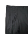 SAMUELSOHN - *SUPER 120's* Black Wool Flat Front Dress Pants - 36W