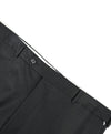 SAMUELSOHN - *SUPER 120's* Black Wool Flat Front Dress Pants - 38W