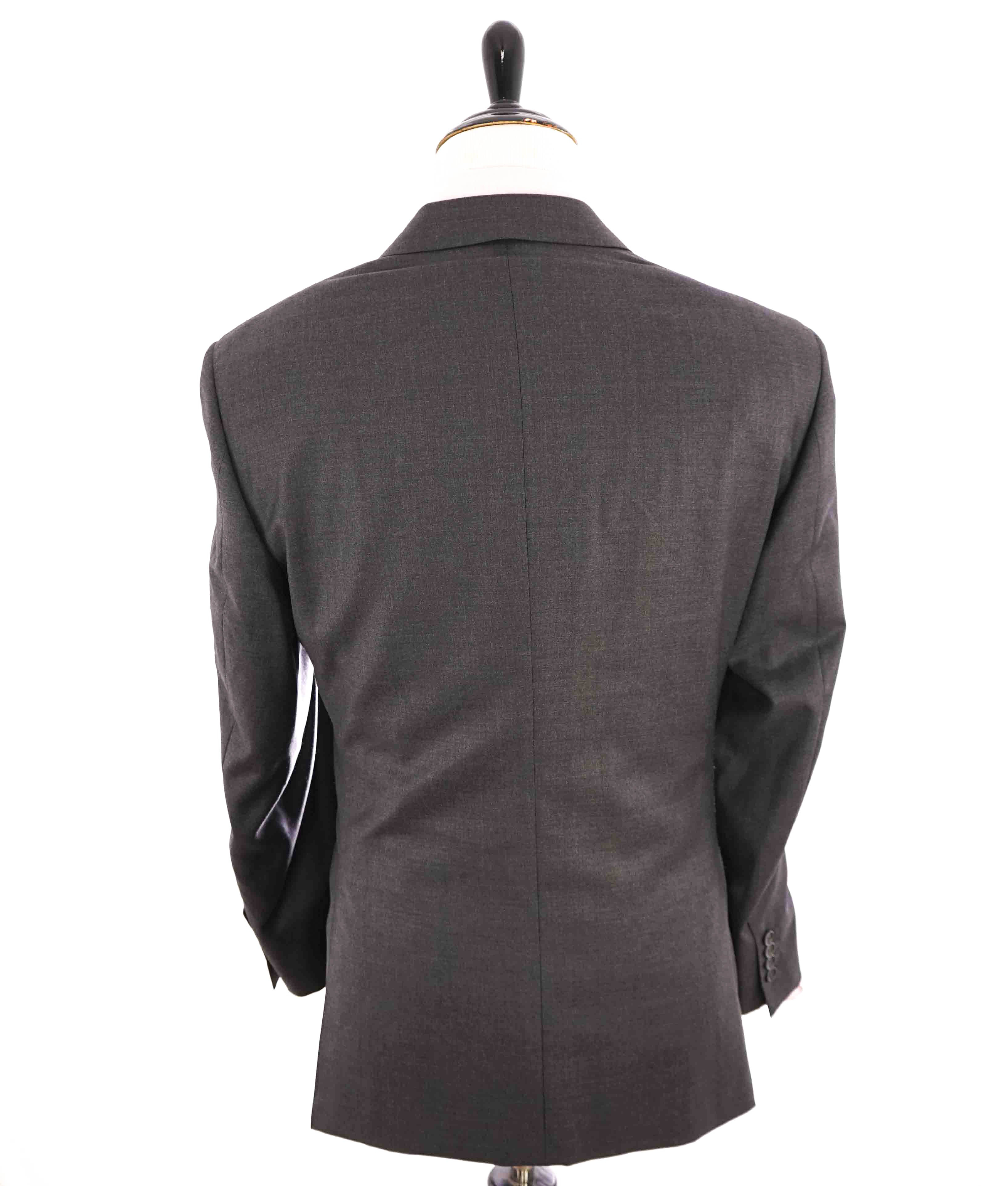 $2,000 CANALI - Charcoal Gray *CLOSET STAPLE* Notch Lapel Suit - 44S