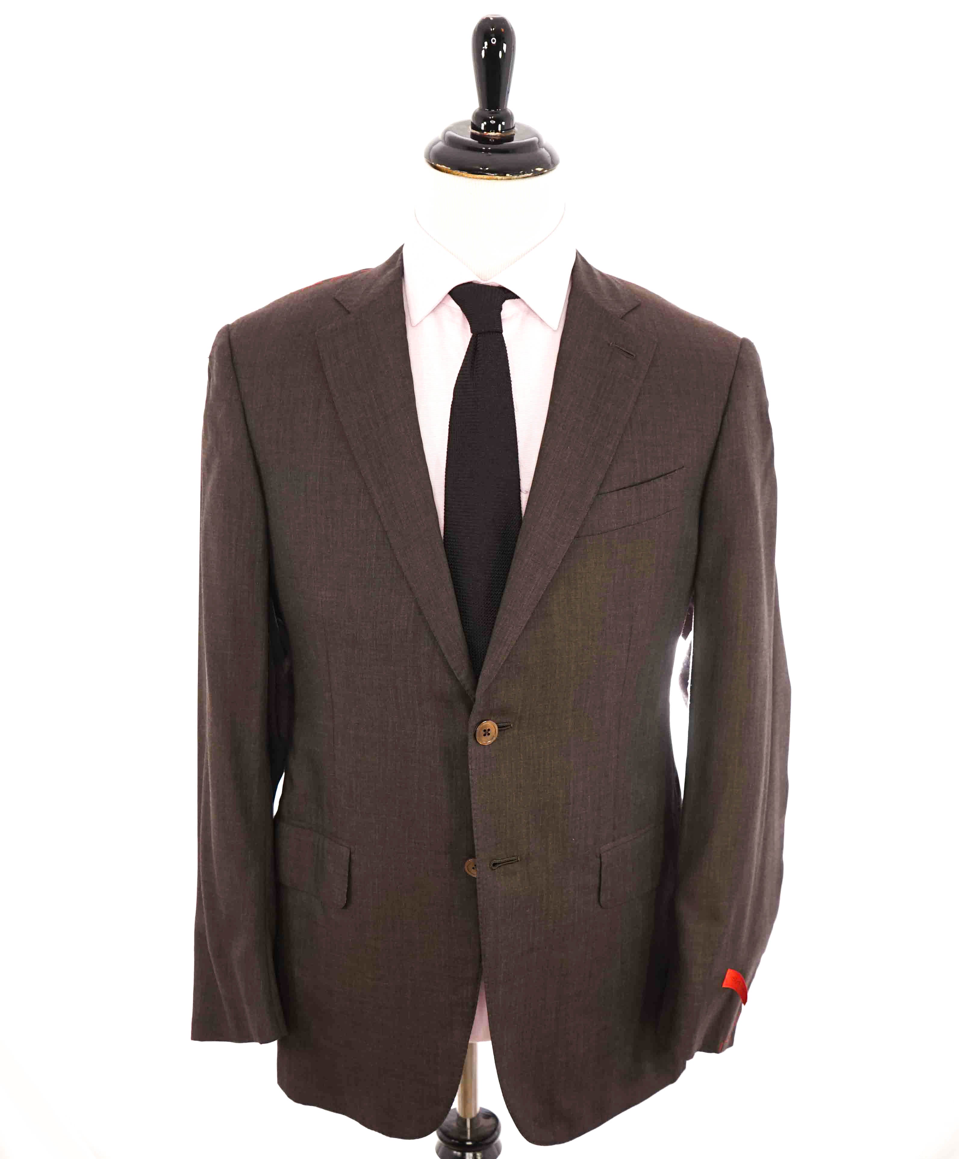 $4,995 ISAIA - *100% CASHMERE* Nuvola Sciamm Base S Brown Blazer  - 42R