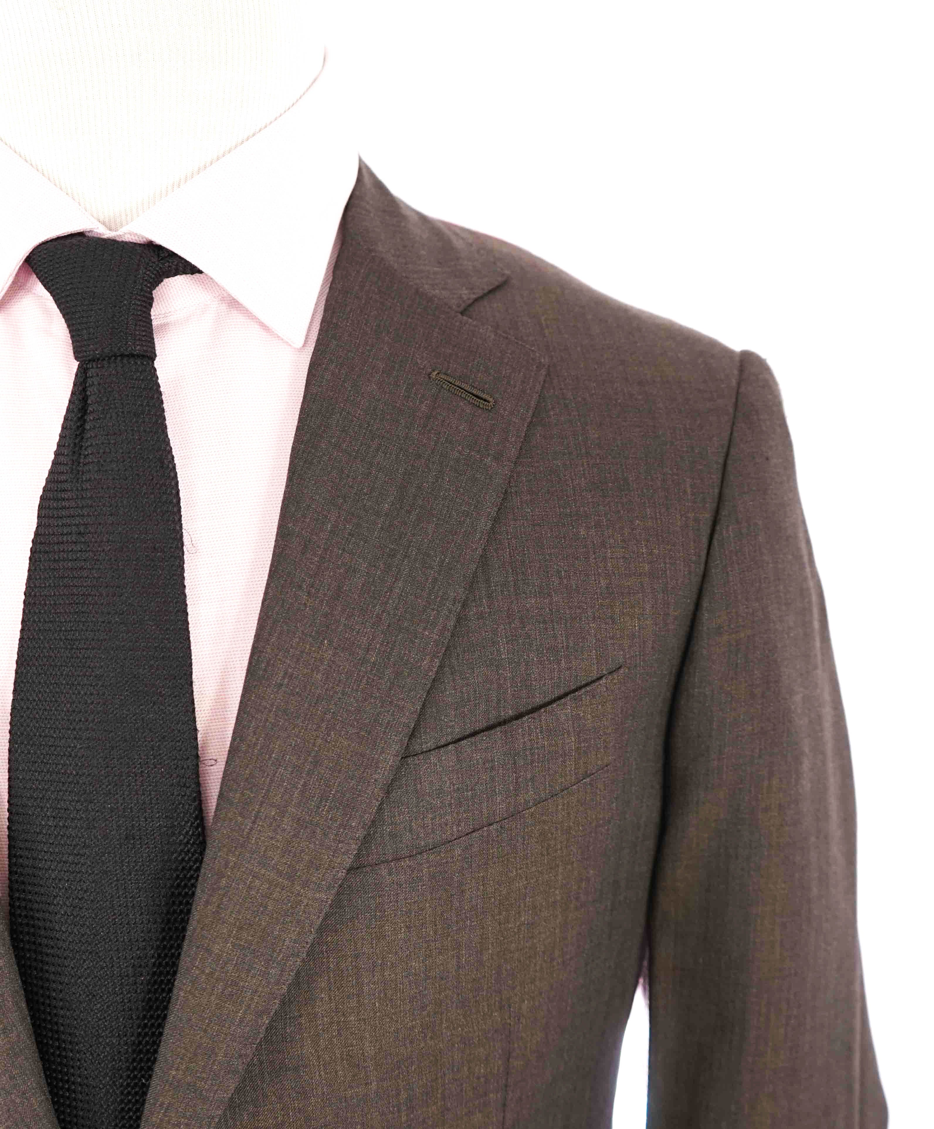 $4,995 ISAIA - *100% CASHMERE* Nuvola Sciamm Base S Brown Blazer  - 42R