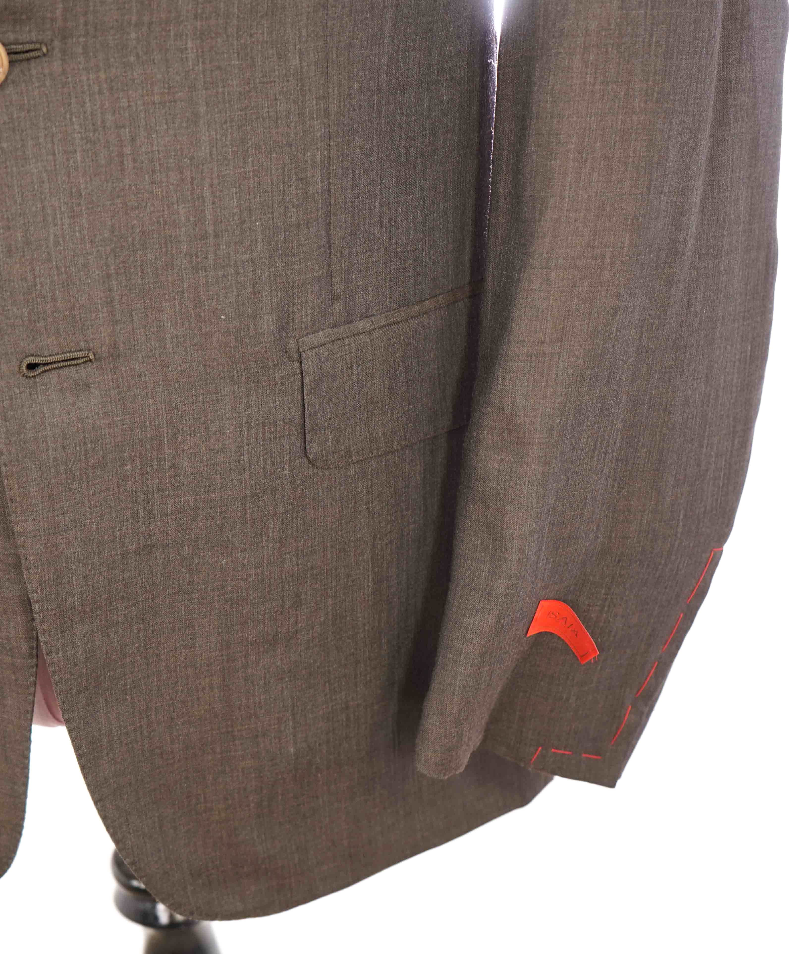 $4,995 ISAIA - *100% CASHMERE* Nuvola Sciamm Base S Brown Blazer  - 42R