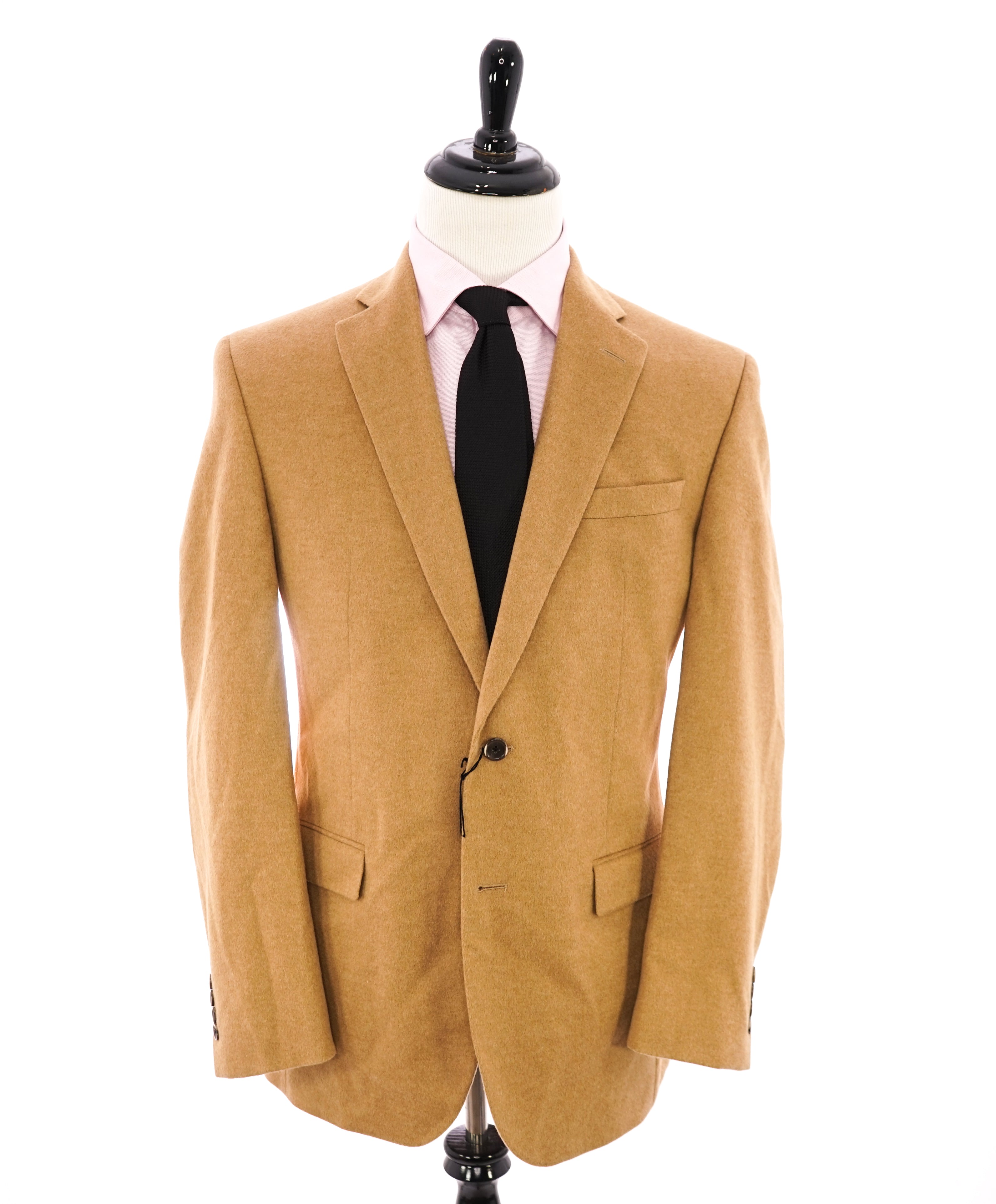 SAKS FIFTH AVENUE / LORO PIANA- 100% Cashmere Camel Blazer- 42L