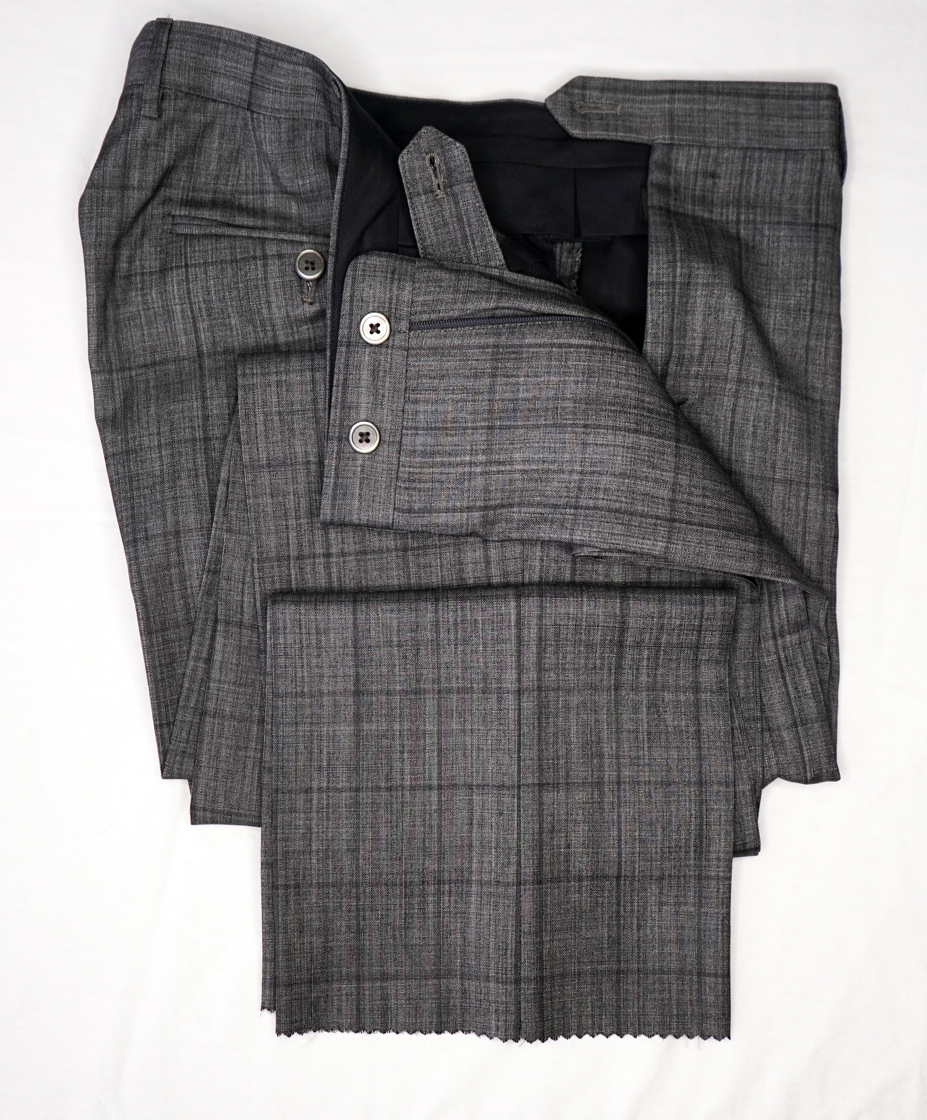 CORNELIANI - WOOL & SILK Semi-Lined Summer Suit PREMIUM Drp 7 - 42R