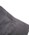 RALPH LAUREN BLUE LABEL - Gray Blue Windowpane Dress Pants Side Tabs - 36W (42 R)