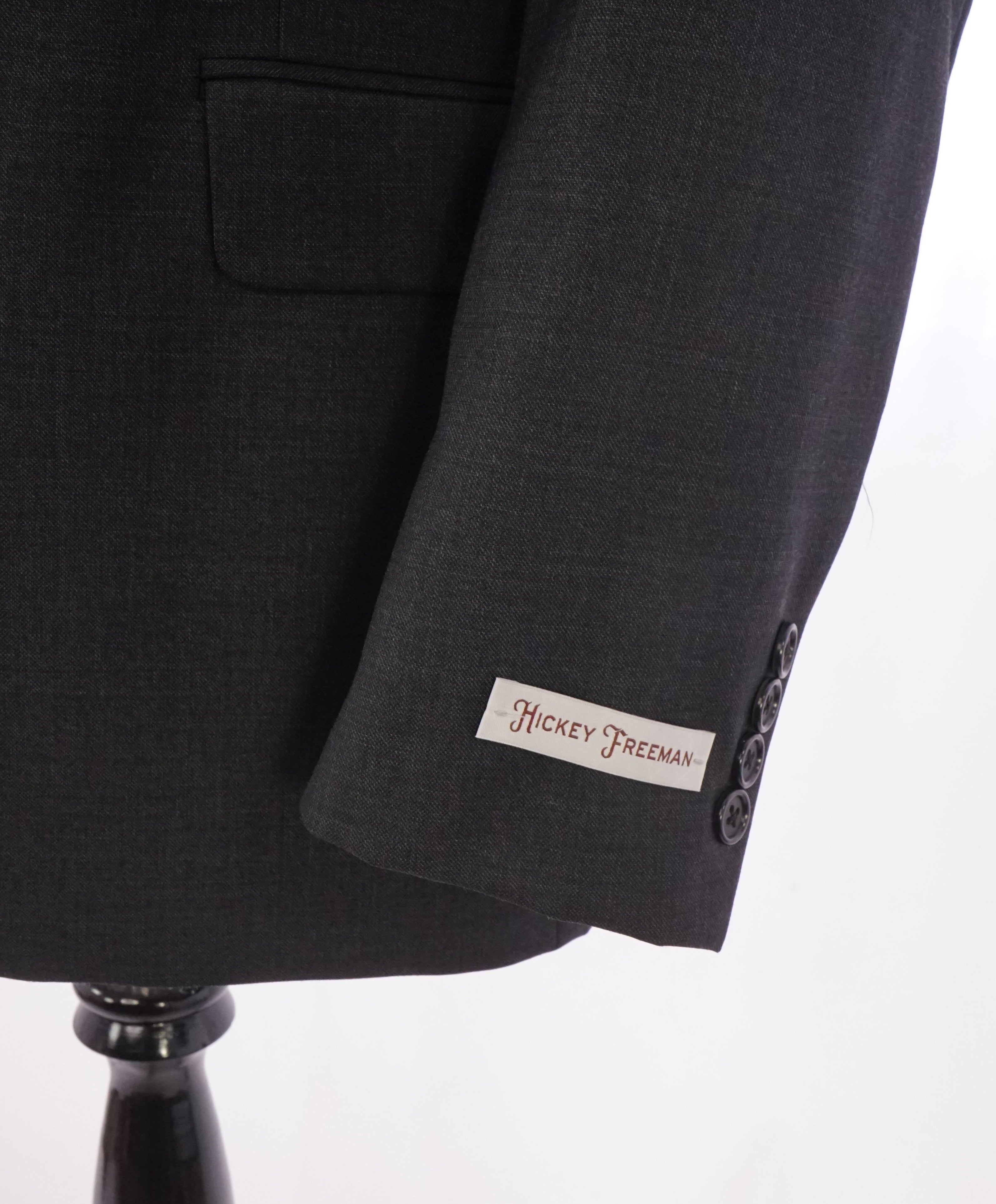 HICKEY FREEMAN - Classic Charcoal Wool "Milburn ii" Suit - 40R