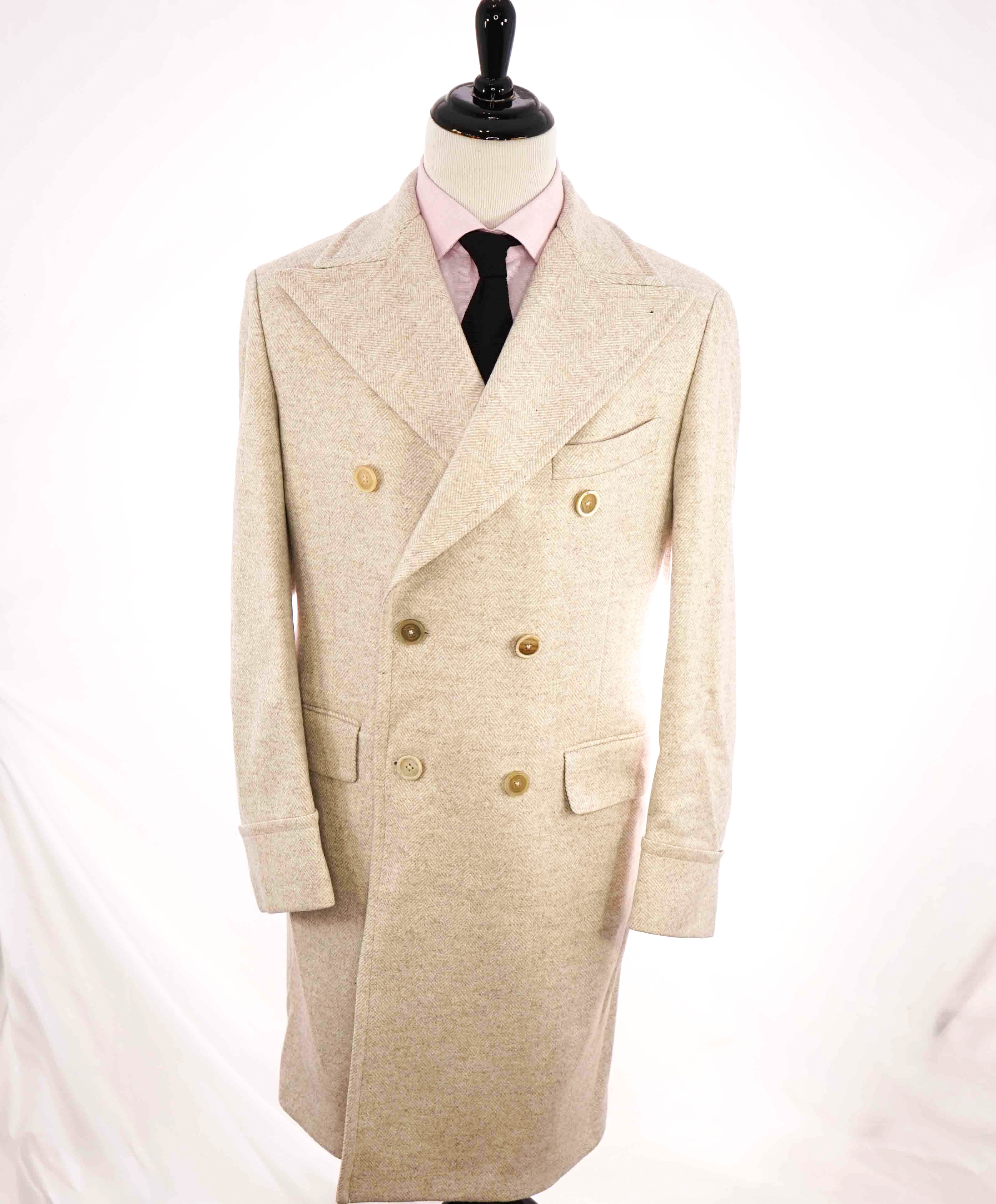 $3,595 ELEVENTY - By ERMENEGILDO ZEGNA *14 MICRONS* CASHMR Coat - 40 US