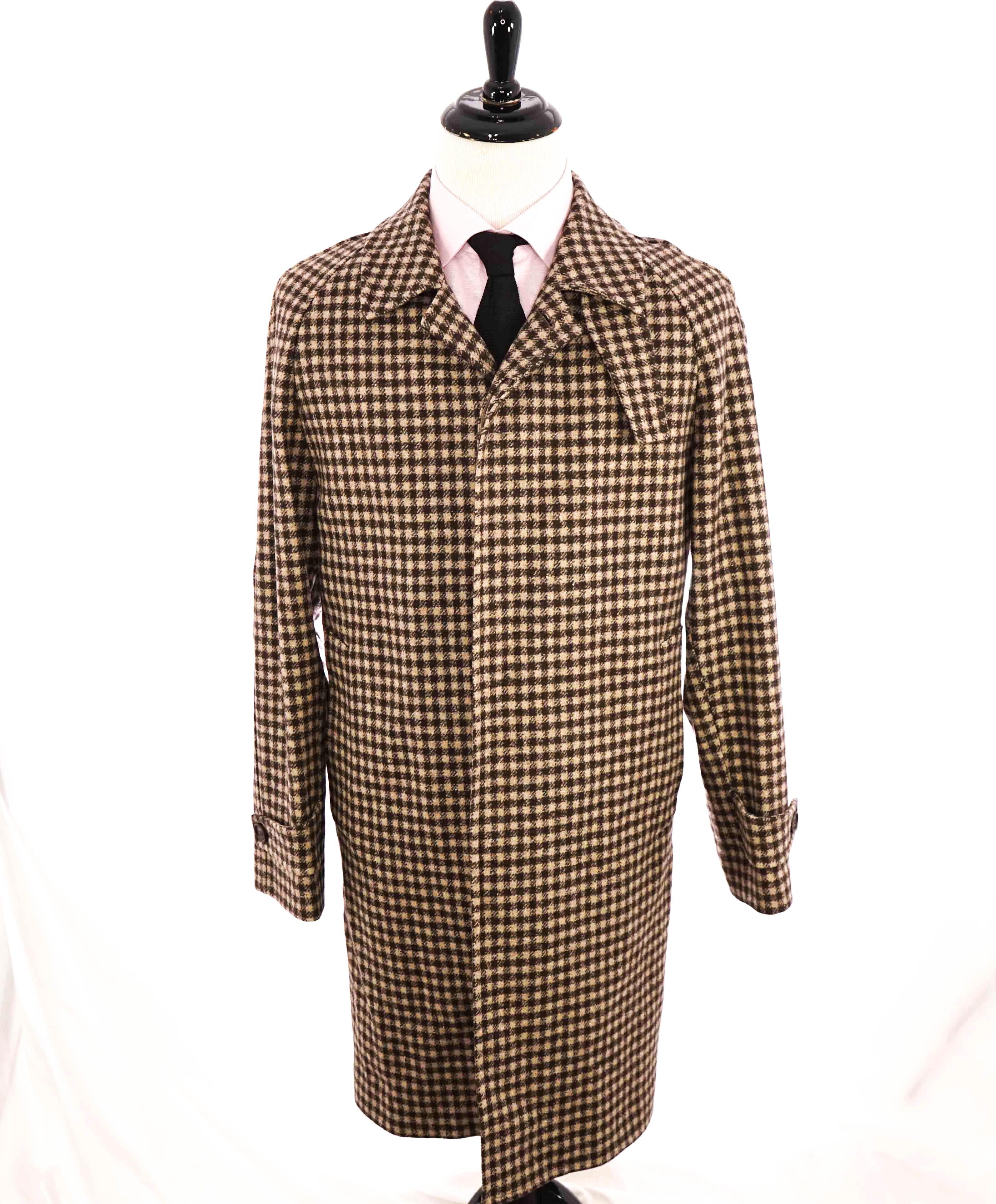 $3,495 ELEVENTY -ERMENEGILDO ZEGNA *14 Microns* Cashmere  Wool Coat- 40R