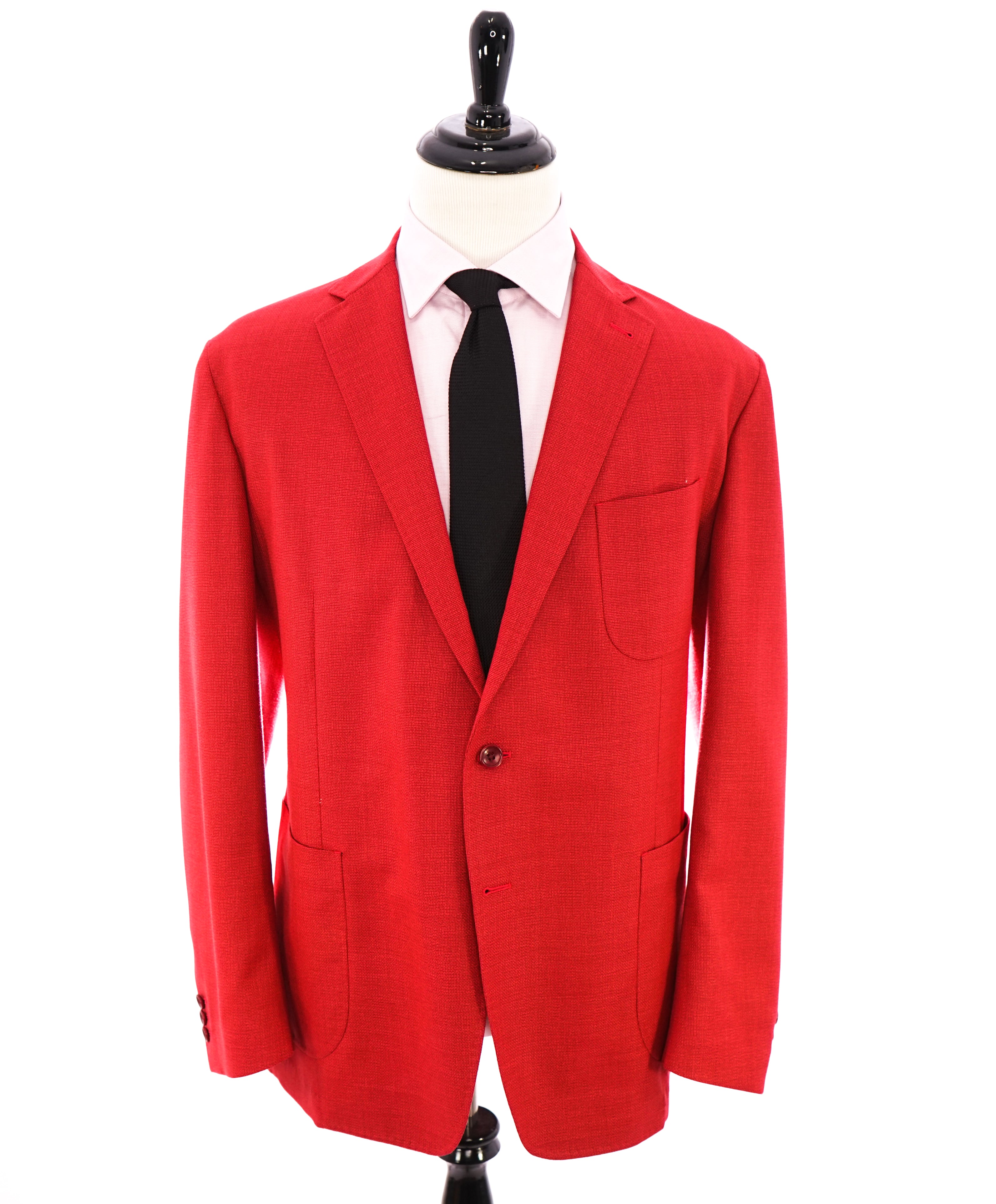 SAKS FIFTH AVENUE -  Semi-Lined Patch Pocket Summer Customized SLIM Blazer - 48R