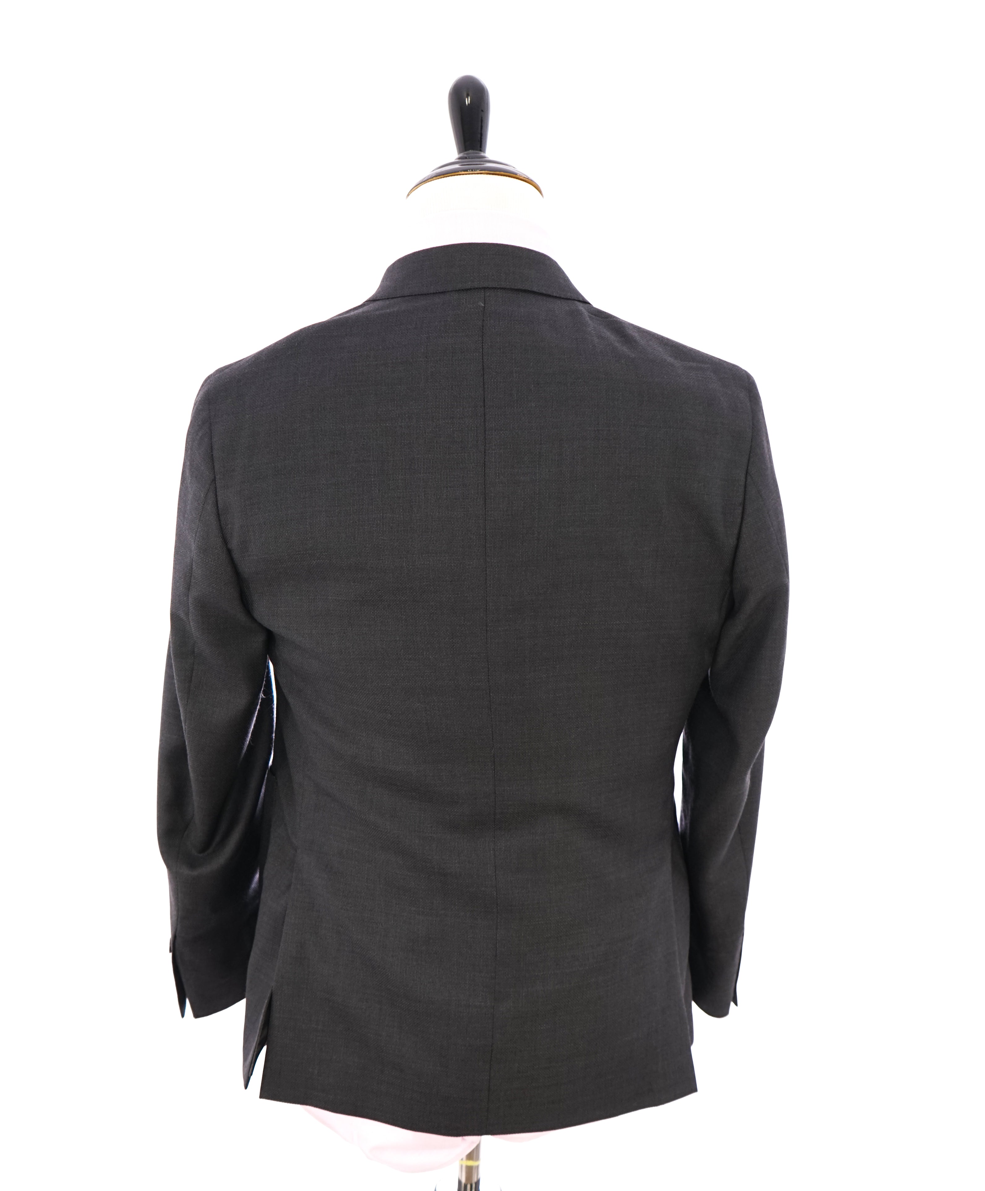 SAKS FIFTH AVENUE - ERMENEGILDO ZEGNA Silk Gray Patch Pocket Blazer - 40S