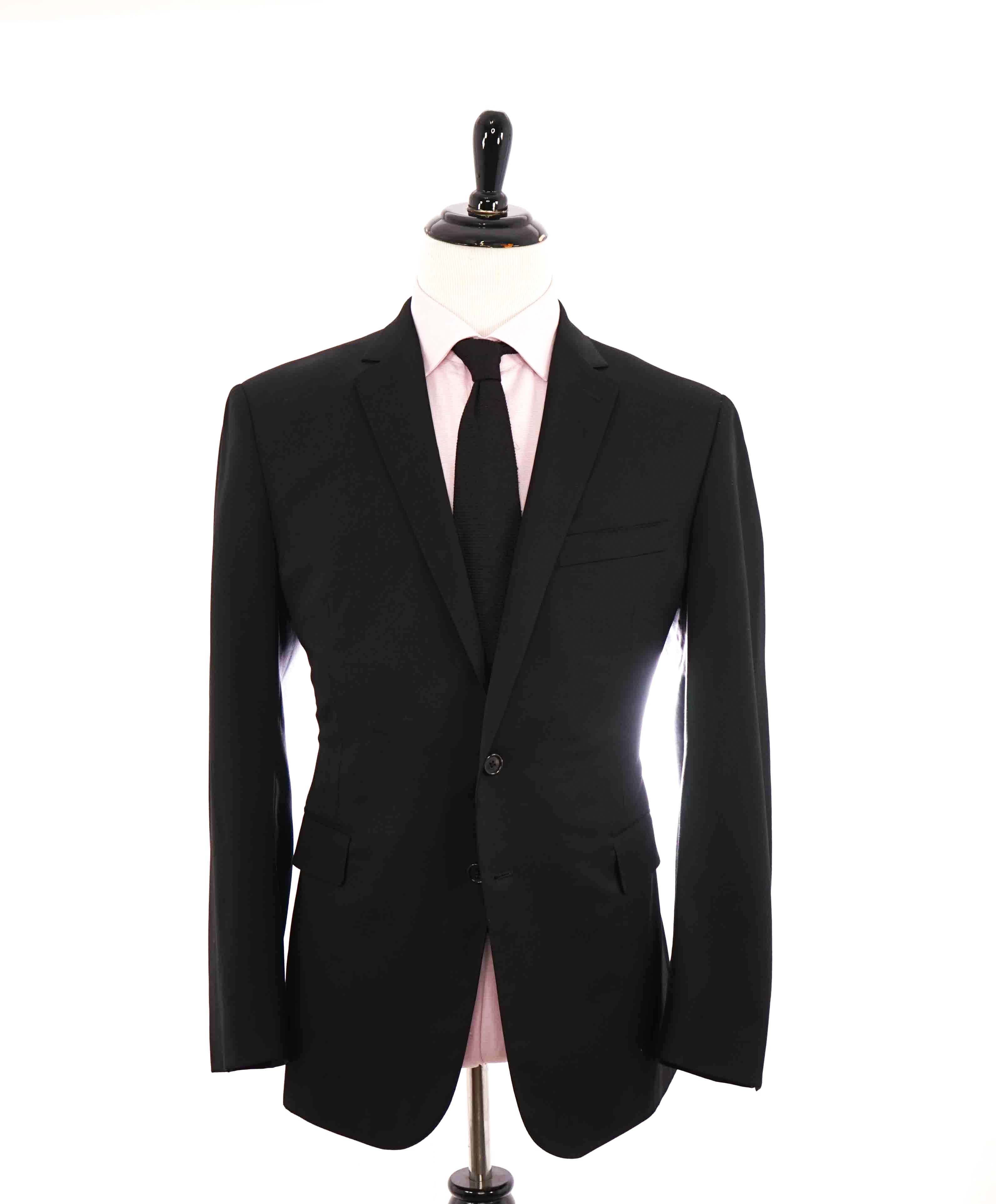 $1,595 RALPH LAUREN BLACK LABEL - Black Closet Staple Wool Blazer - 44R